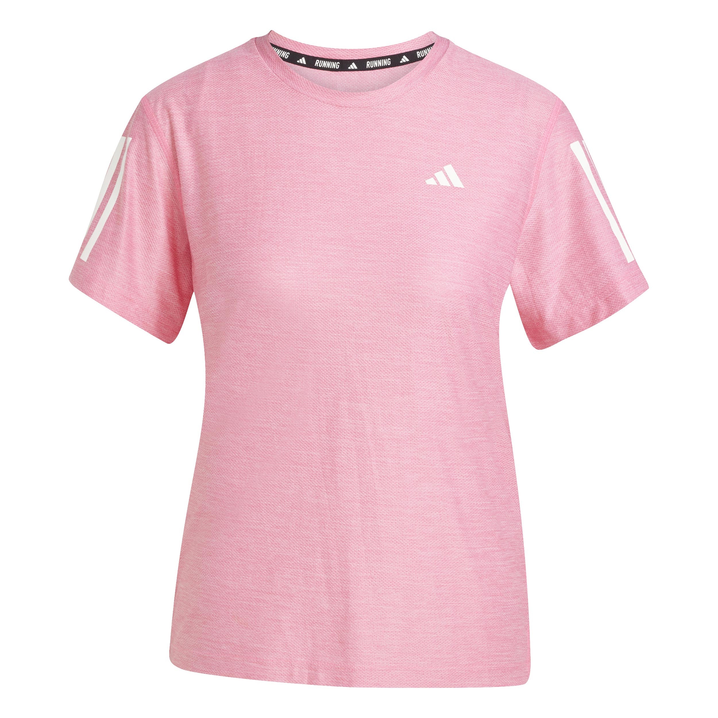 adidas Own the Run Running shirt Women - pink, white