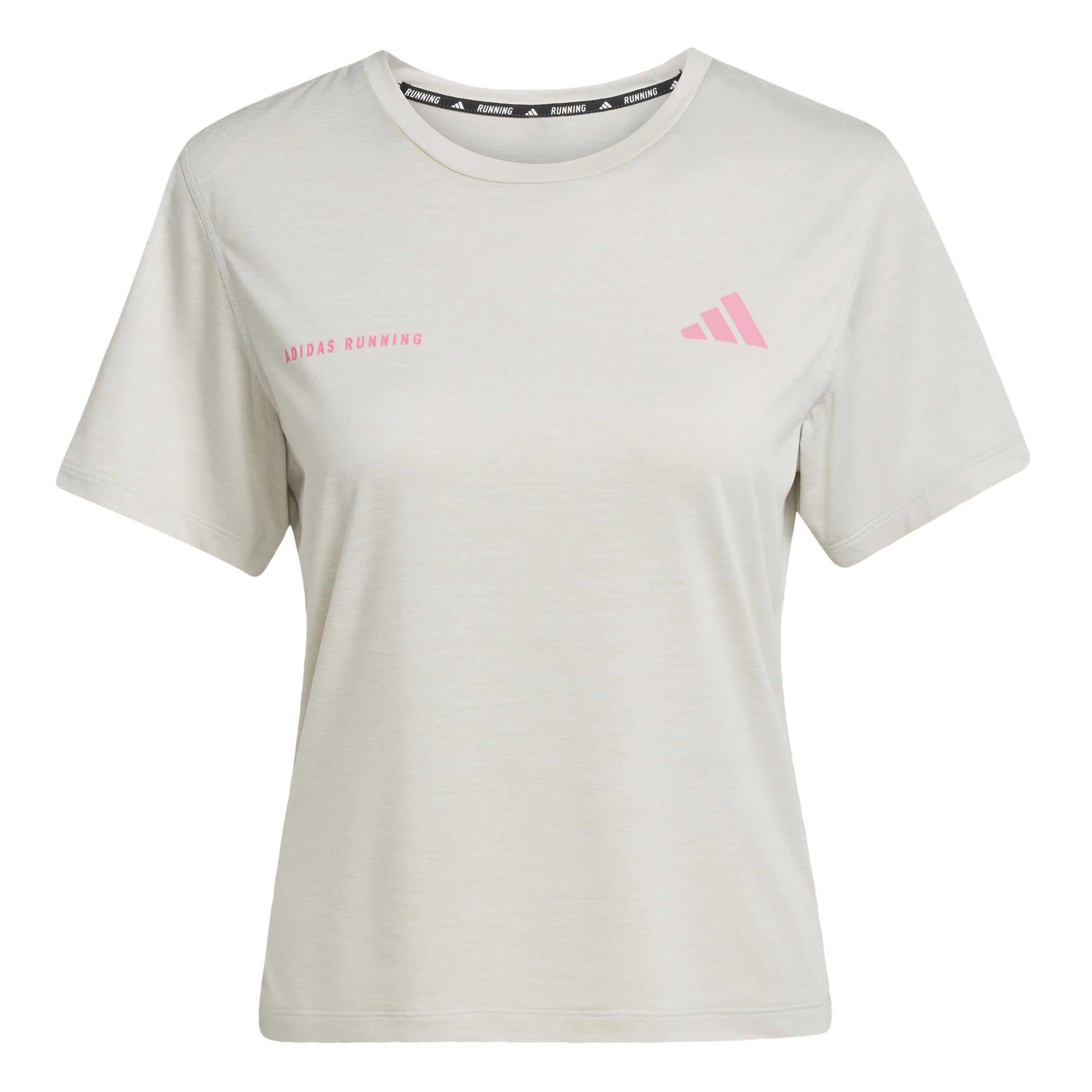 adidas Own The Running Shirt Women-Cream