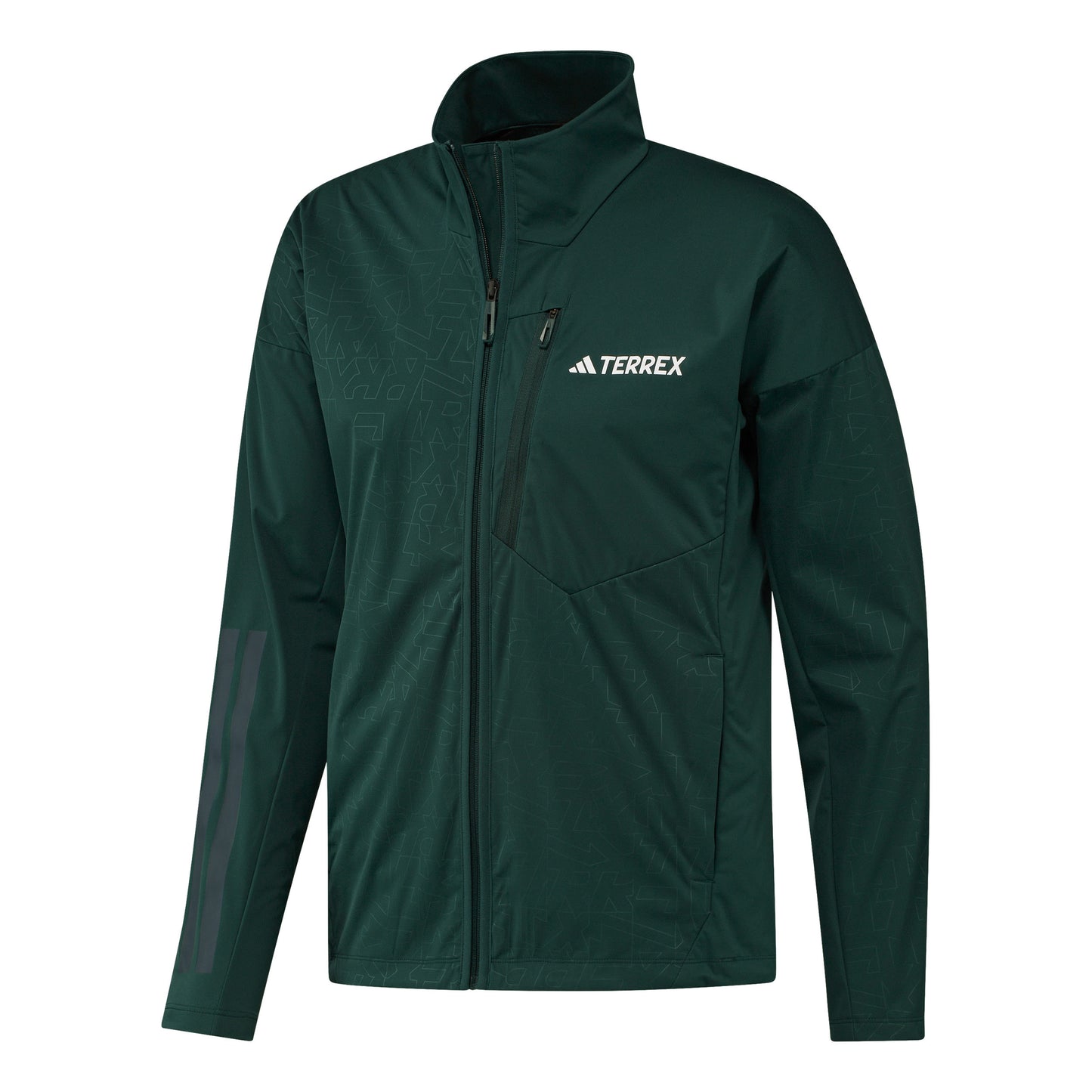 adidas Terrex XPR Softshell Laufjacke Herren-grün