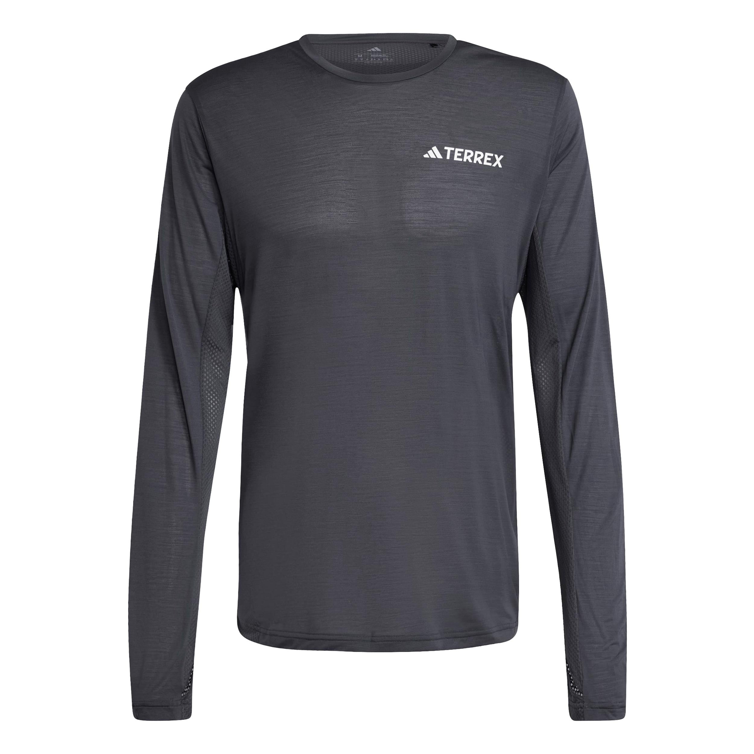 adidas Terrex XPR Running Shirt Men-Dark Grey