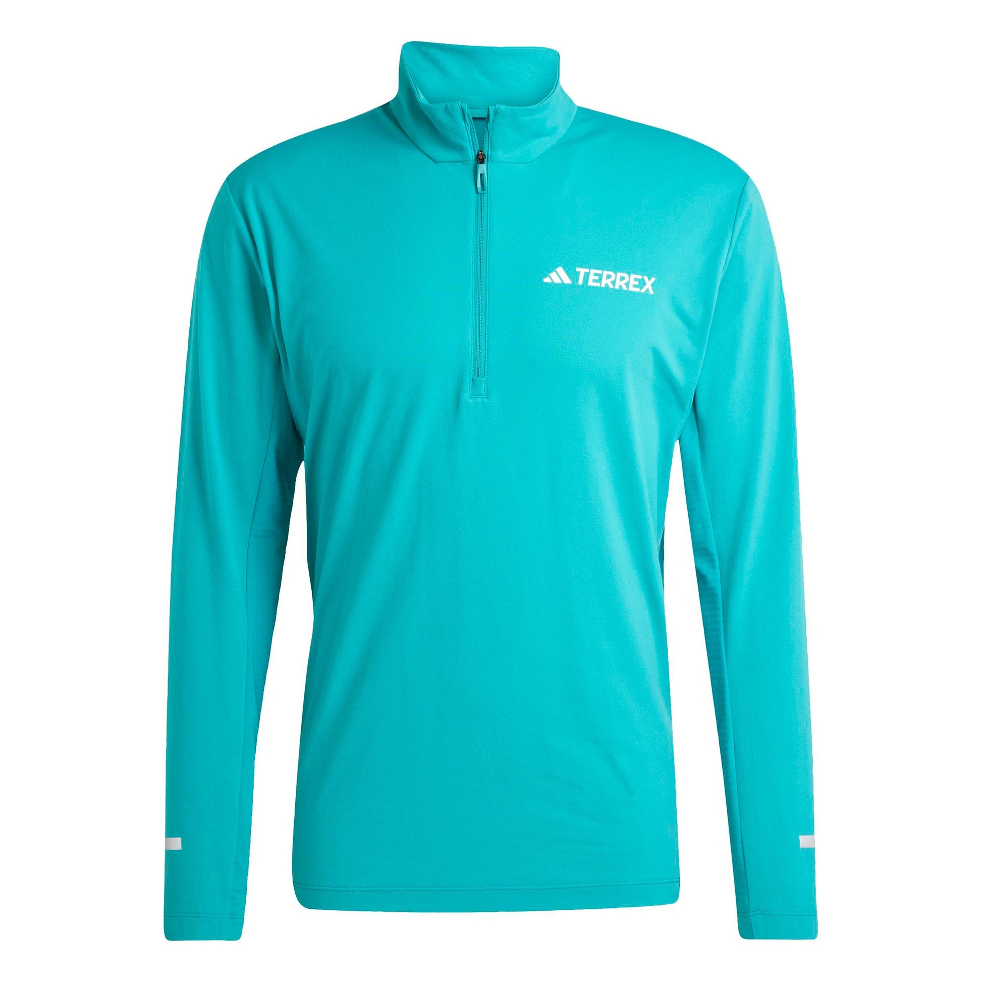 adidas Terrex XPR Half-Zip Running Shirt Men-Green
