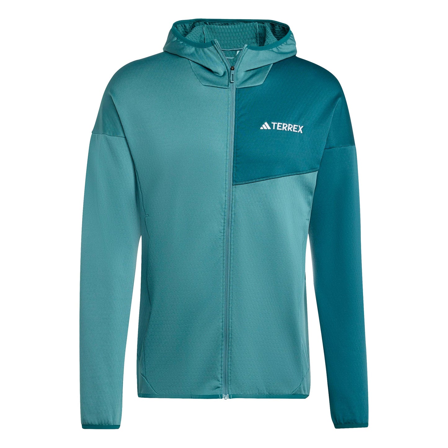 adidas Terrex XPR Light Fleece Laufjacke Herren - türkis, grün