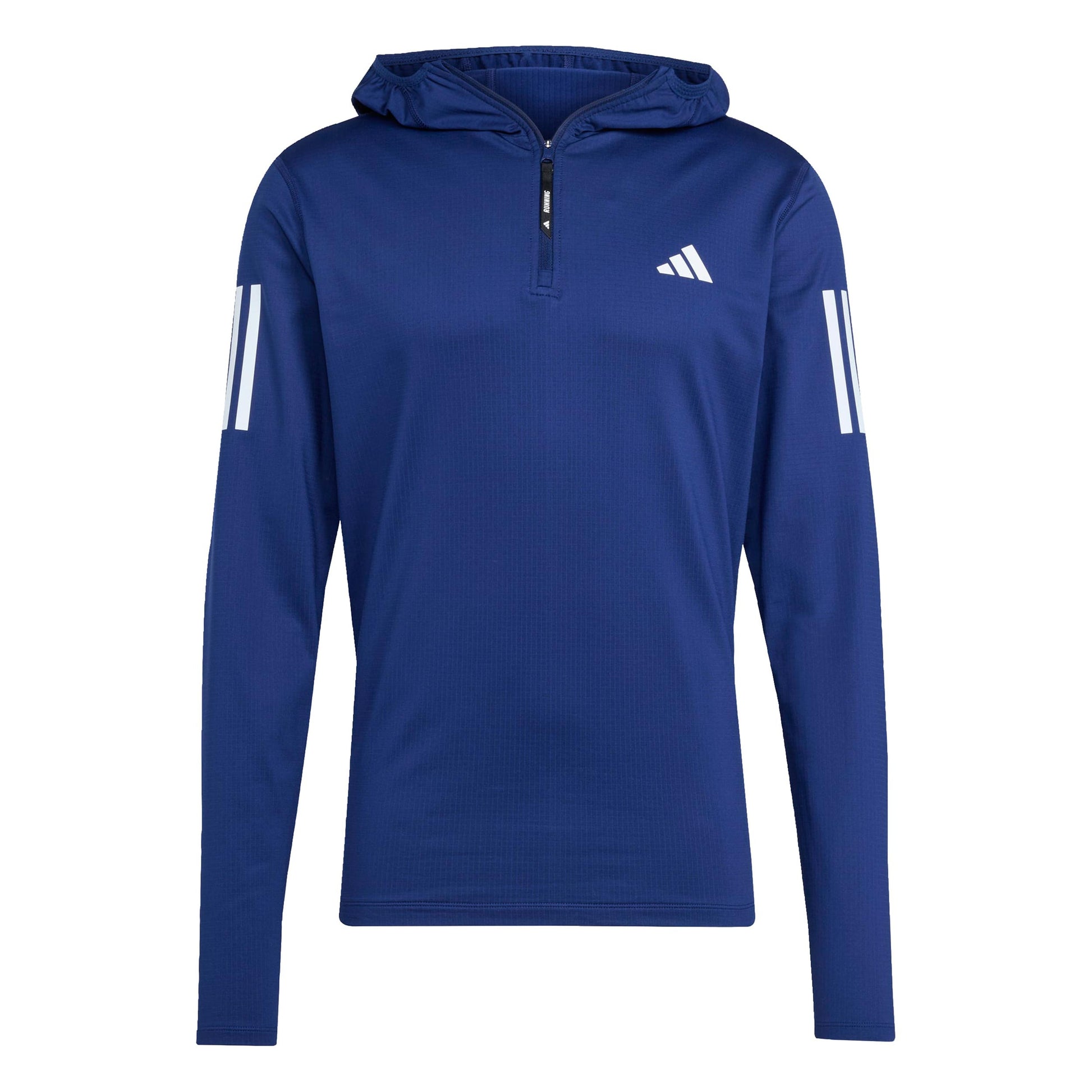adidas Own the Run Winter Half-Zip Laufshirt - dunkelblau