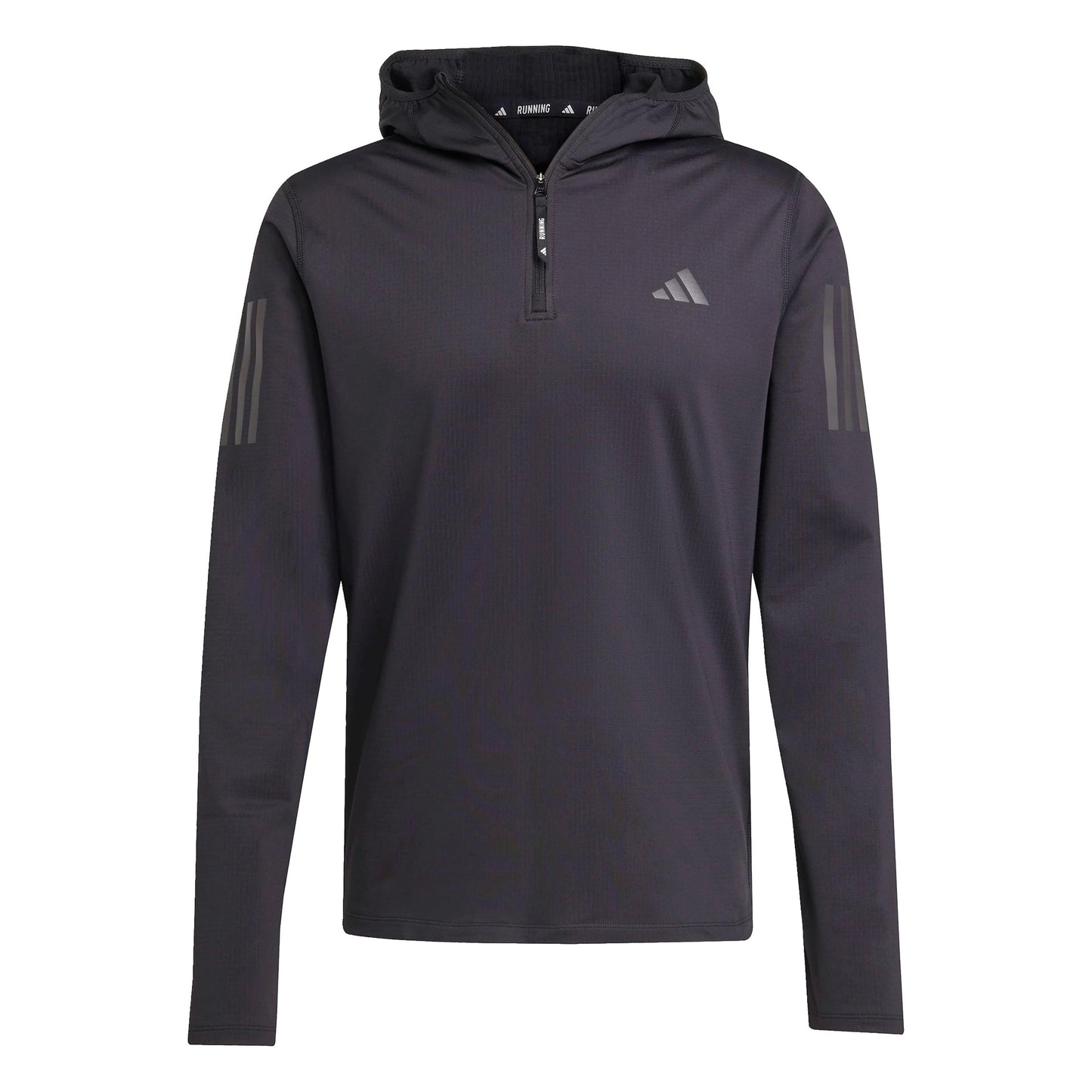 adidas Own The Run Winter Half-Zip Laufshirt Herren-Schwarz