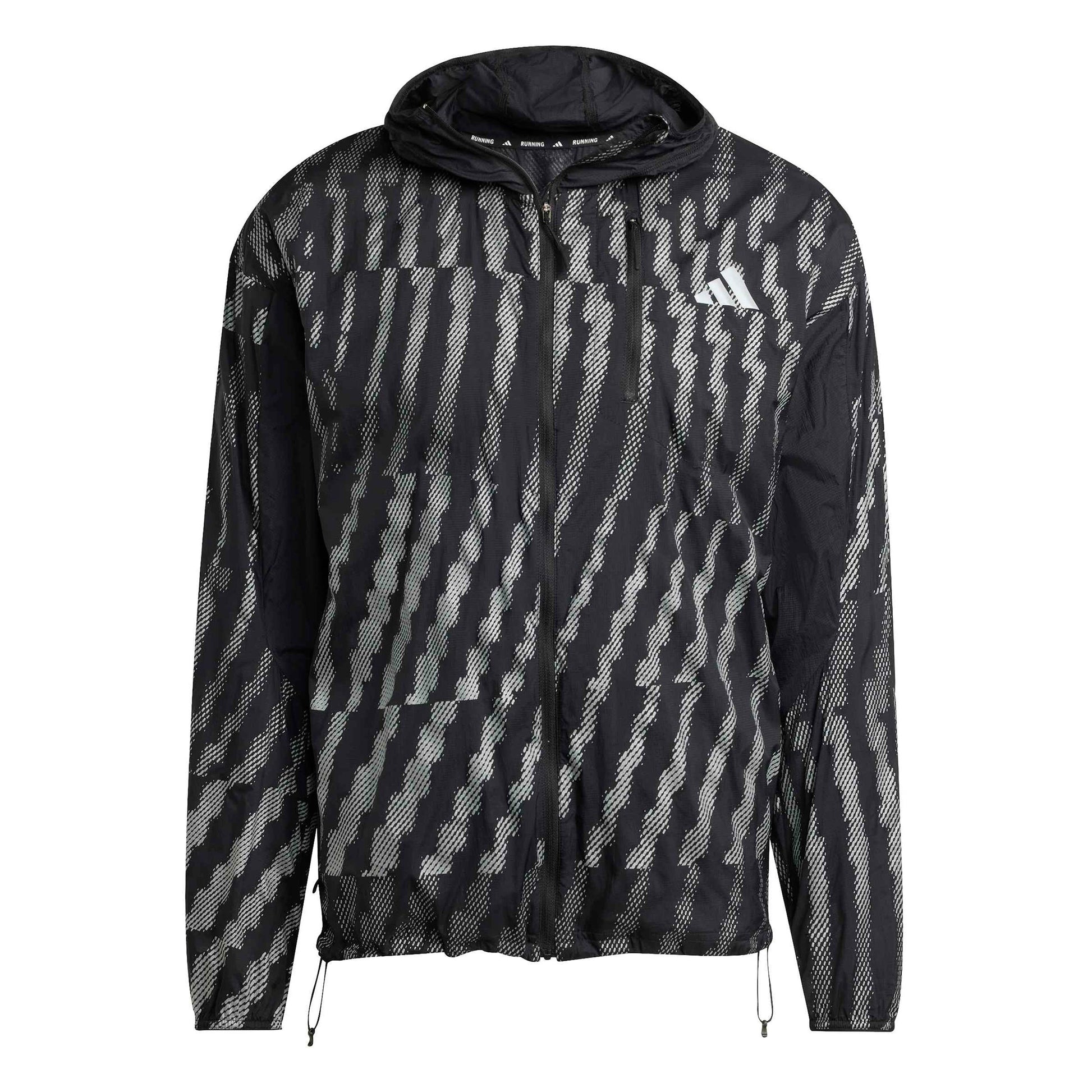 adidas Adi365 High Visible Running Jacket Men-Black,Silver