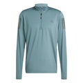 Own The Run Half-Zip Running Shirt Men-Dark Green