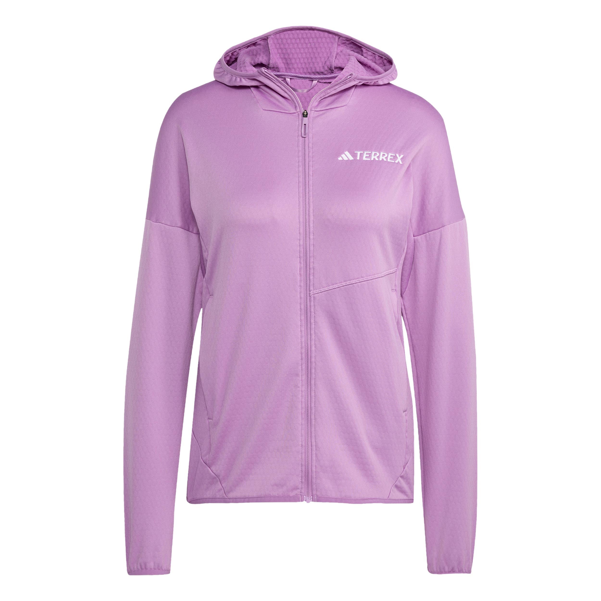 adidas Terrex XPR Light Fleece Running Jacket Women-Violet