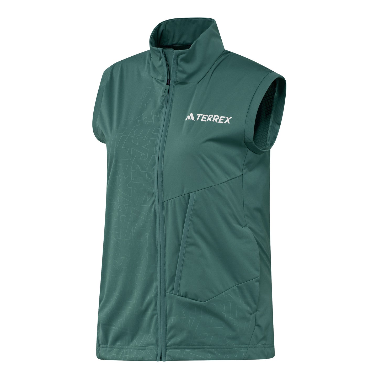 adidas Terrex XPR Softshell Running vests Women-green