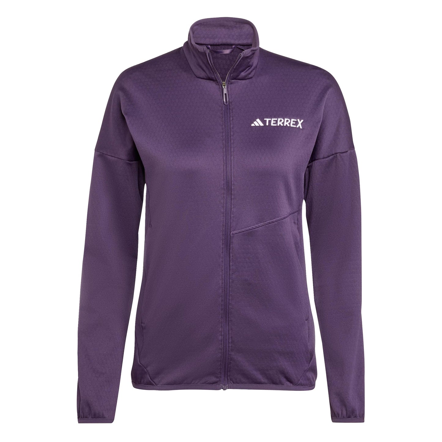 adidas Terrex XPR Light Fleece Running Jacket Women-Violet