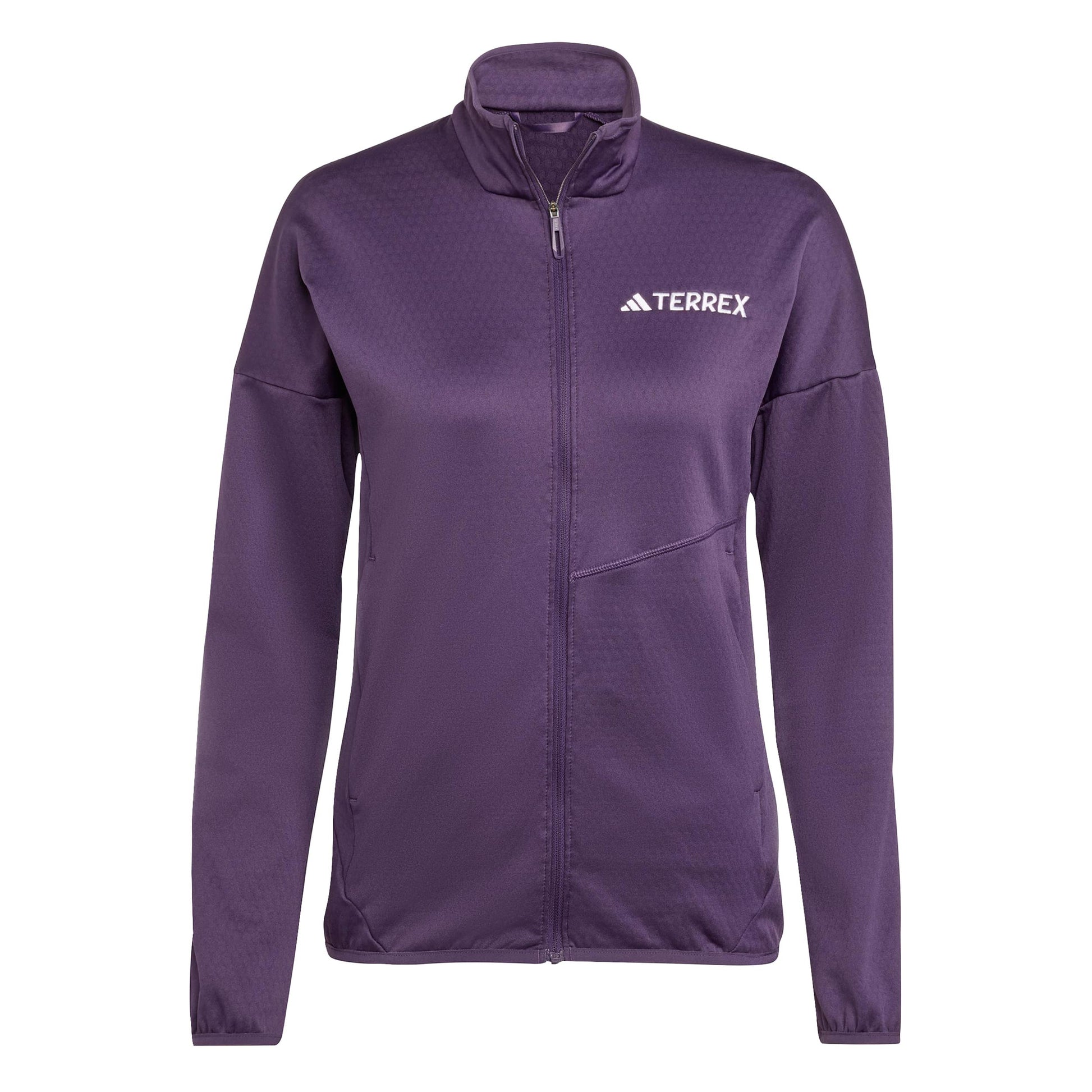 adidas Terrex XPR Light Fleece Running Jacket Women-Violet