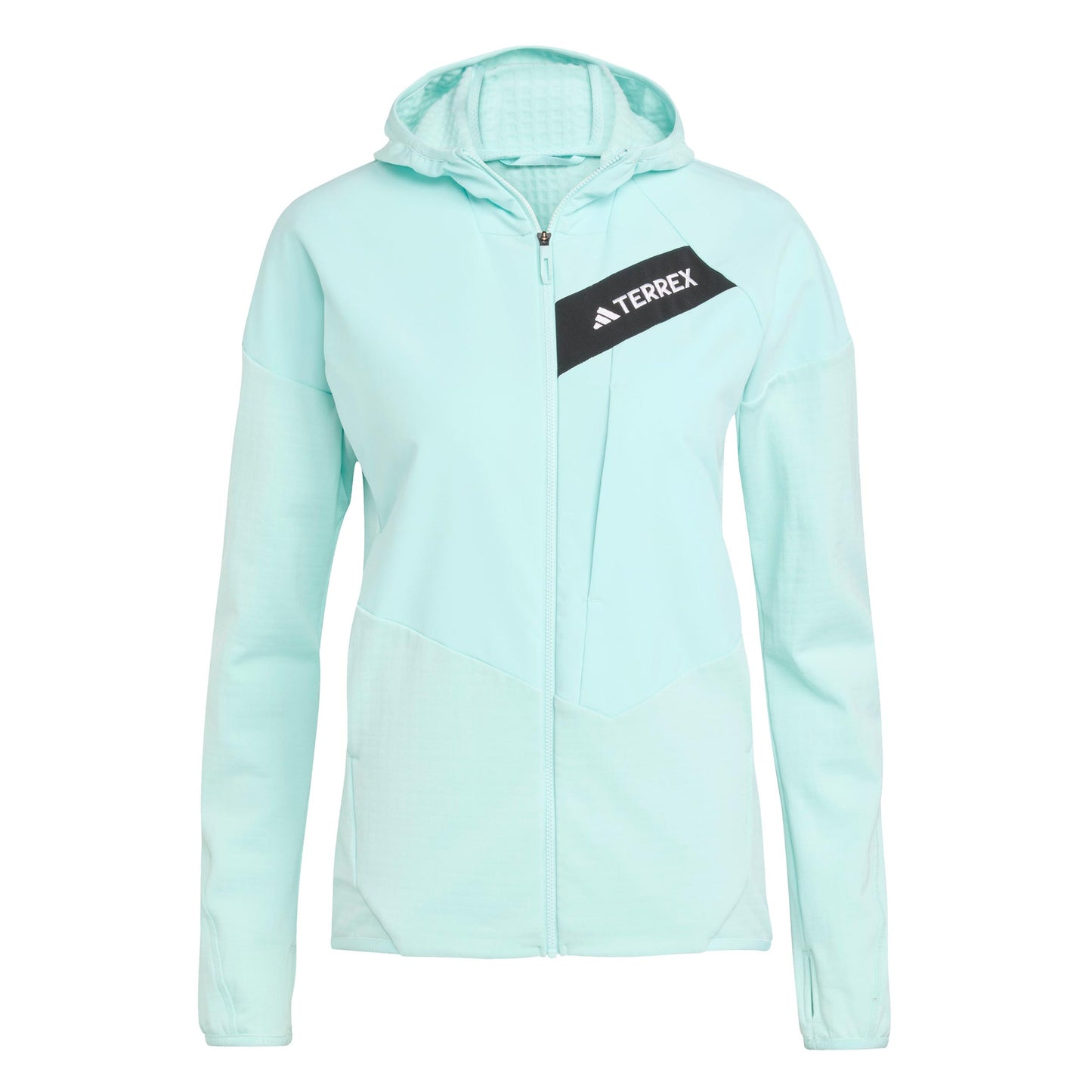 adidas Terrex TRK ClimaWarm Fleece Laufjacke Damen-Türkis