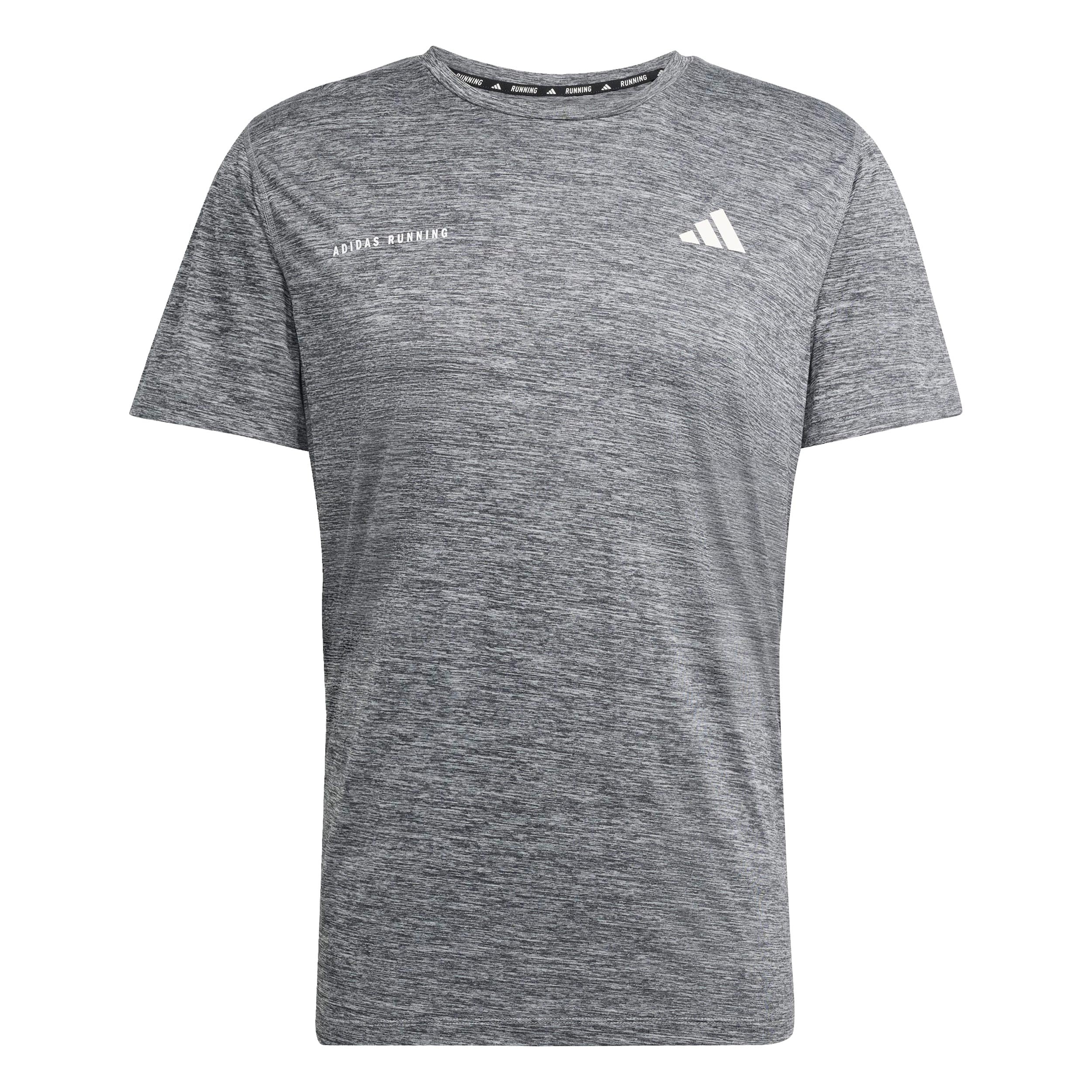 adidas Own The Running Shirt Men-Black,Dark Grey