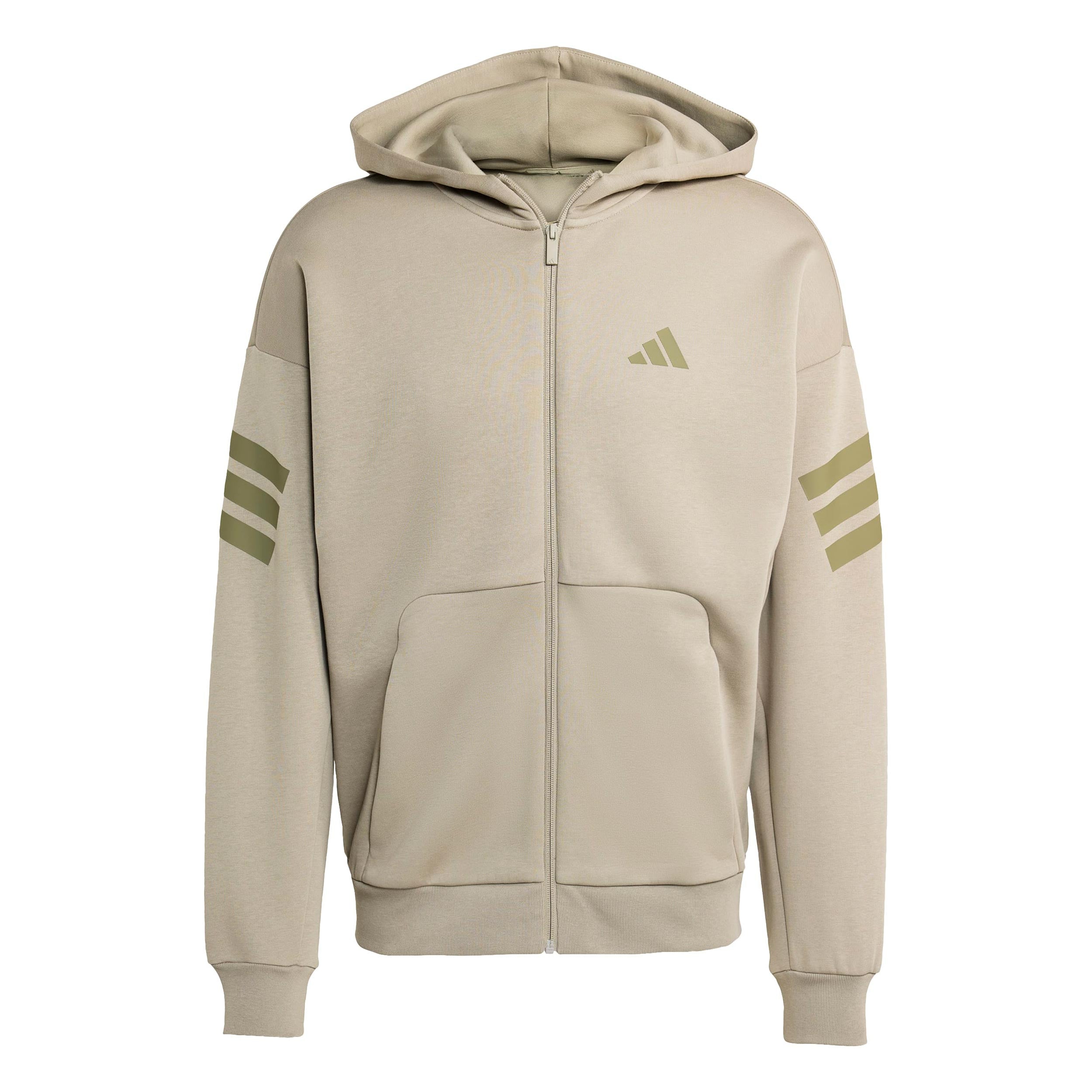 adidas 3Stripes Full-Zip Trainingsjacke Herren-beige