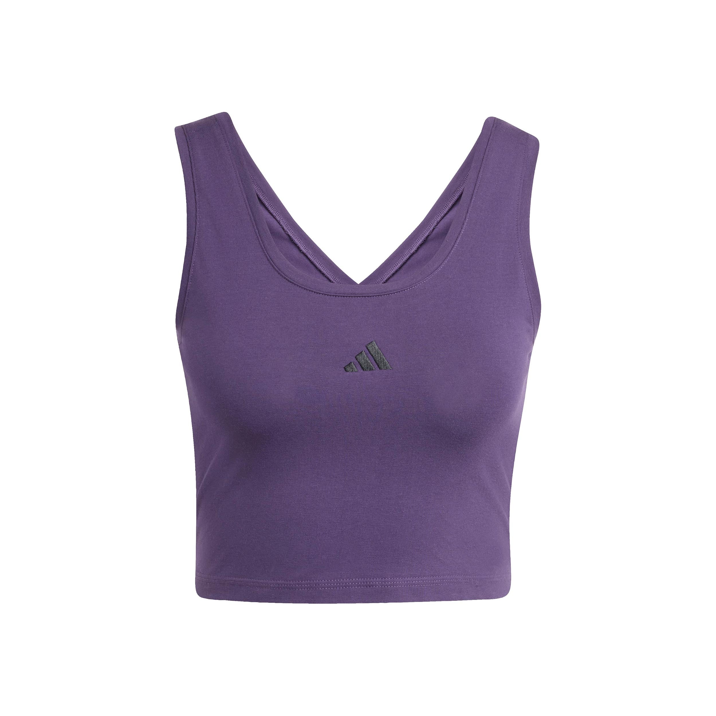 adidas Essentials Small Logo Tank top Women-violet