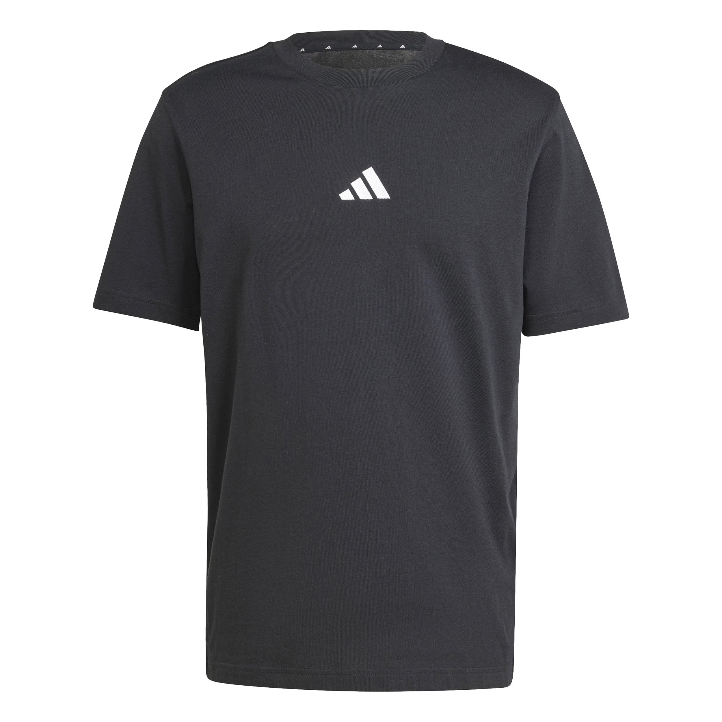 adidas Essentials Small Logo T-Shirt Men-Black