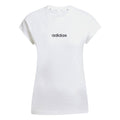 Essentials Linear T-Shirt Damen - weiß,