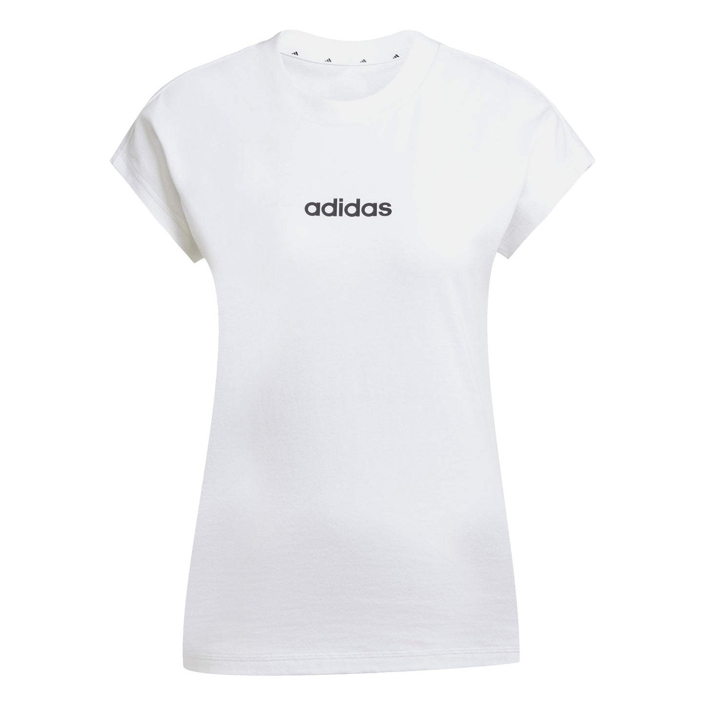 adidas Essentials Linear T-Shirt Women - white,