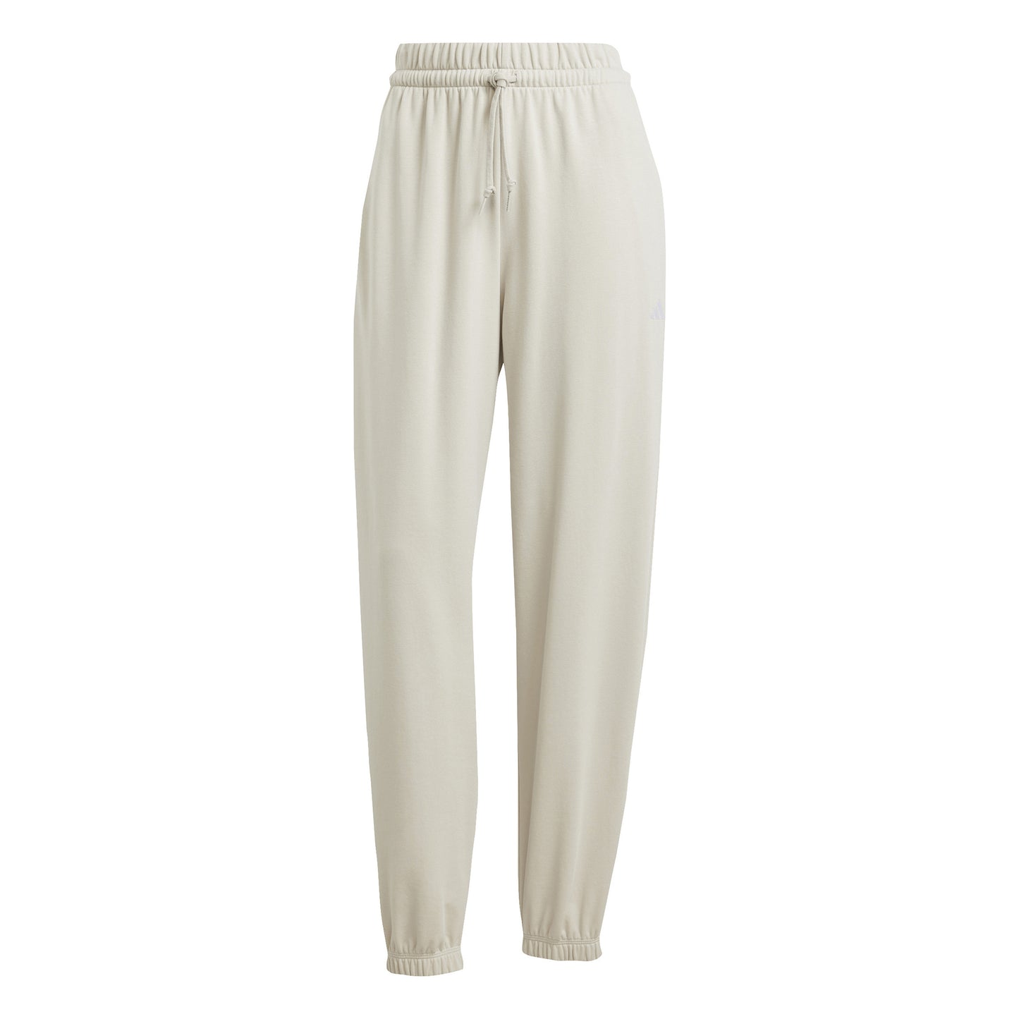 adidas Essentials Small Logo Cuffed Training Pants Women-Grey