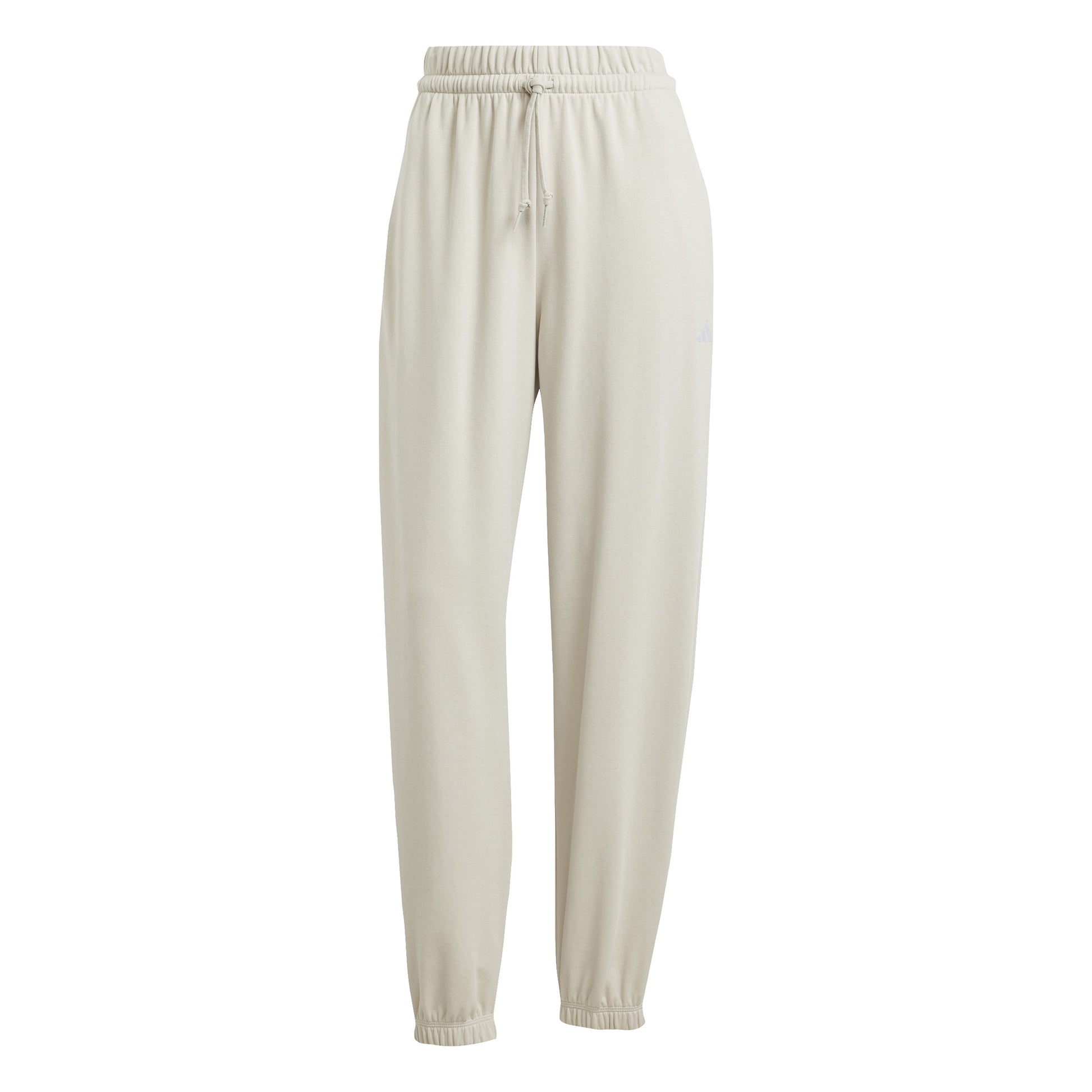 adidas Essentials Small Logo Cuffed Training Pants Women-Grey
