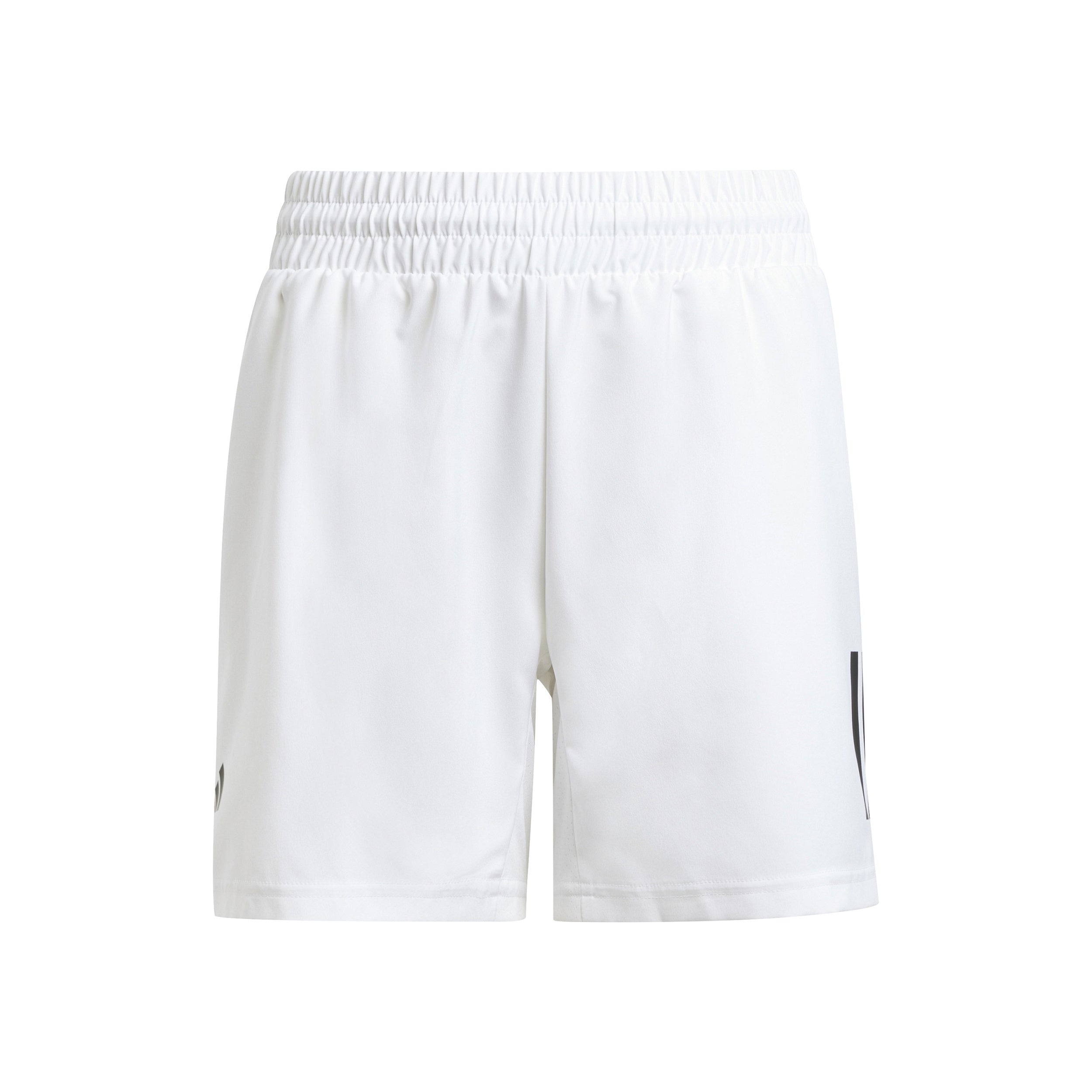 adidas Club 3 Stripes 5in Shorts Boys-White