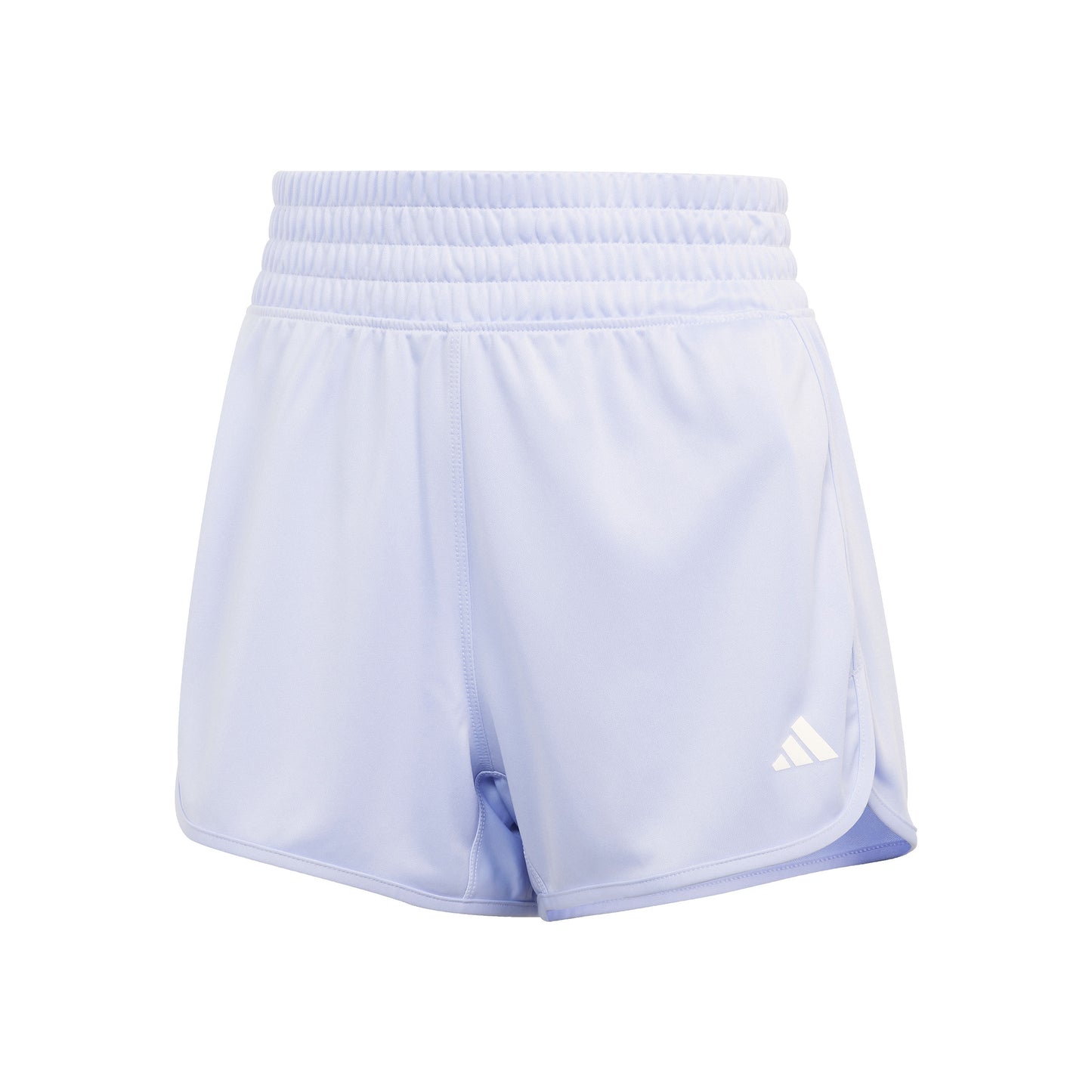 adidas Pacer Knit High 3in Shorts Women-Lilac