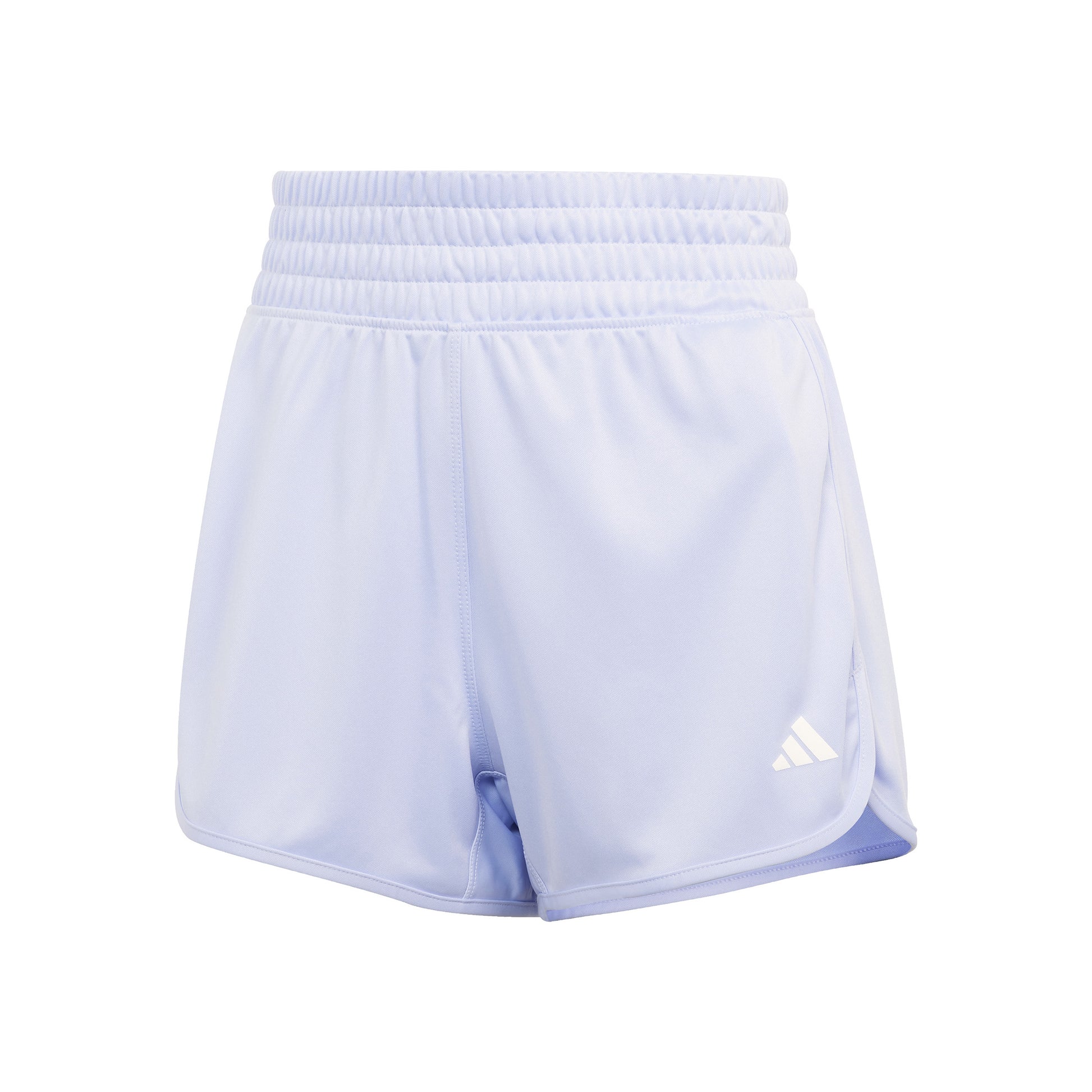 adidas Pacer Knit High 3in Shorts Women-Lilac