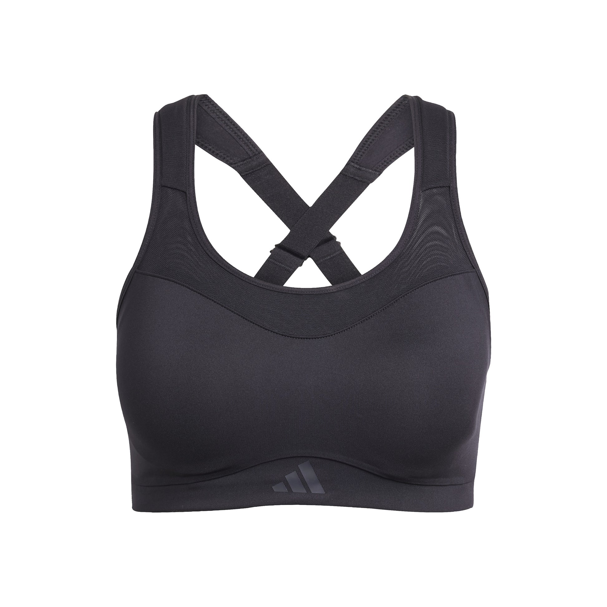 adidas Impact Training High Support Sport-BH Damen - schwarz