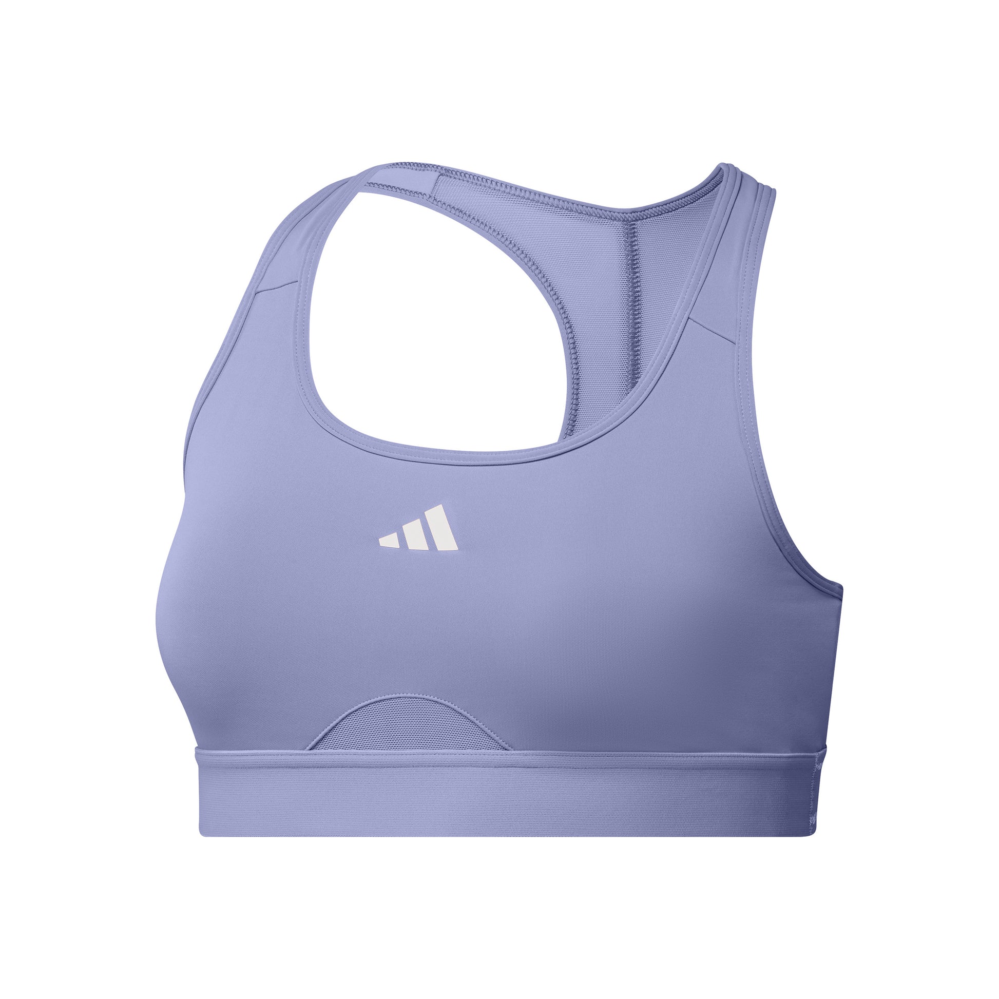 adidas Powerreact Training Sport-BH Damen - flieder
