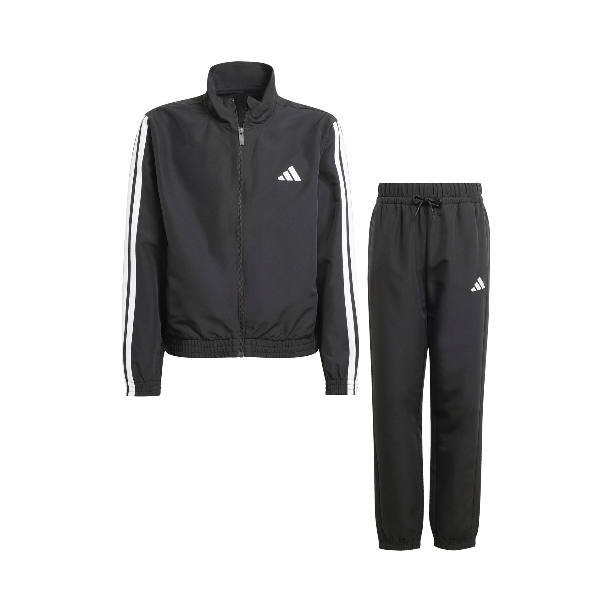 adidas Essentials Climacool Tracksuit Kids-Black,White