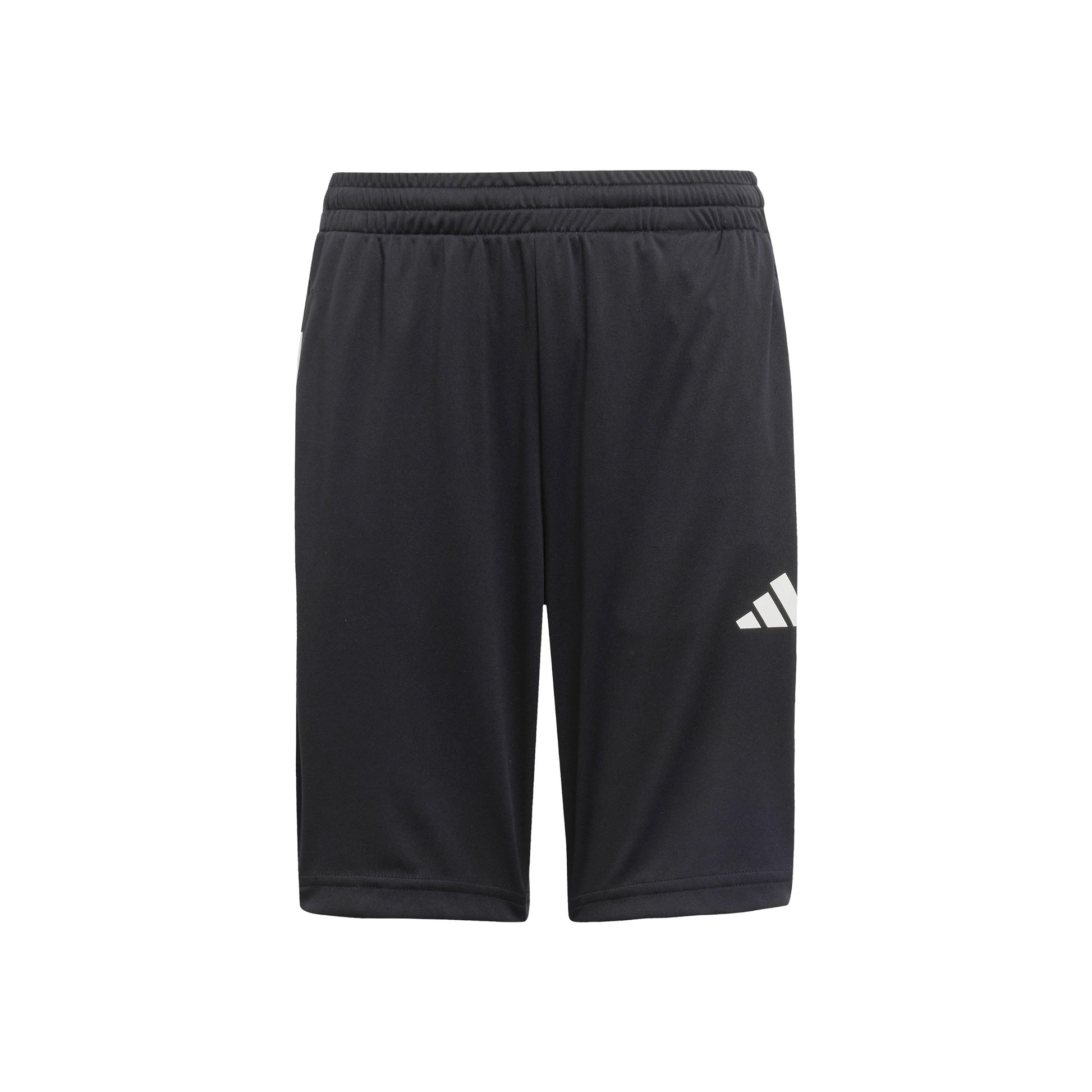 adidas Training Essentials 3 Stripes Shorts Kids-Black,White