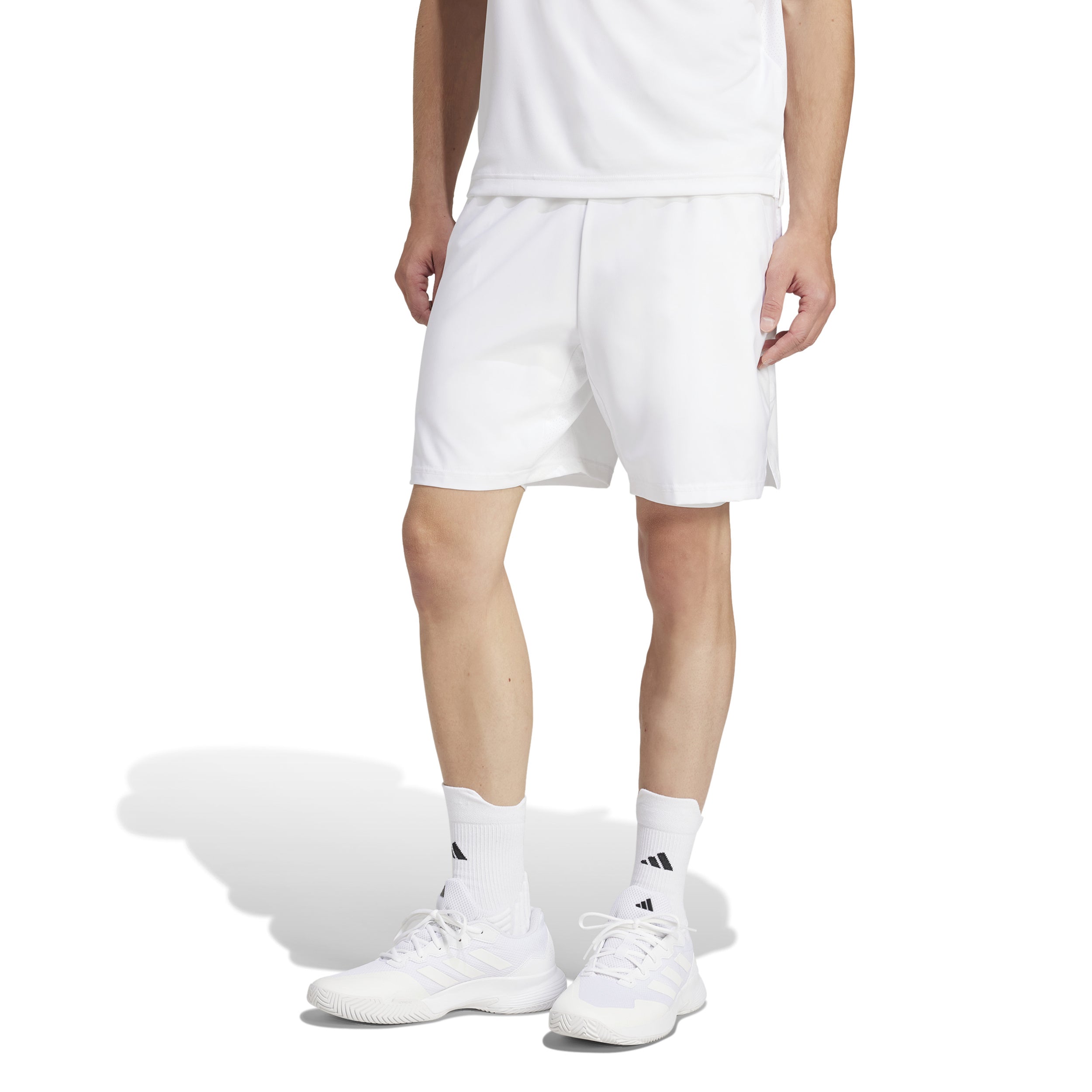 adidas Club 2in1 Shorts Herren-Weiß