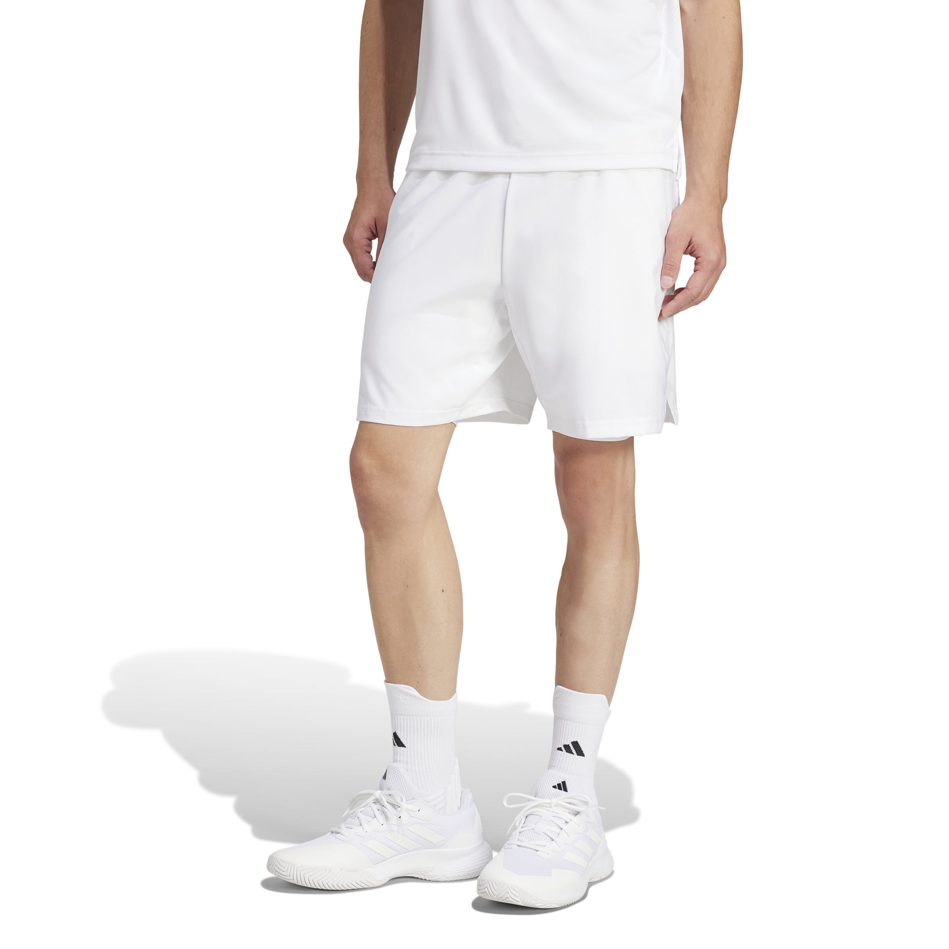 adidas Club 2in1 Shorts Herren-Weiß