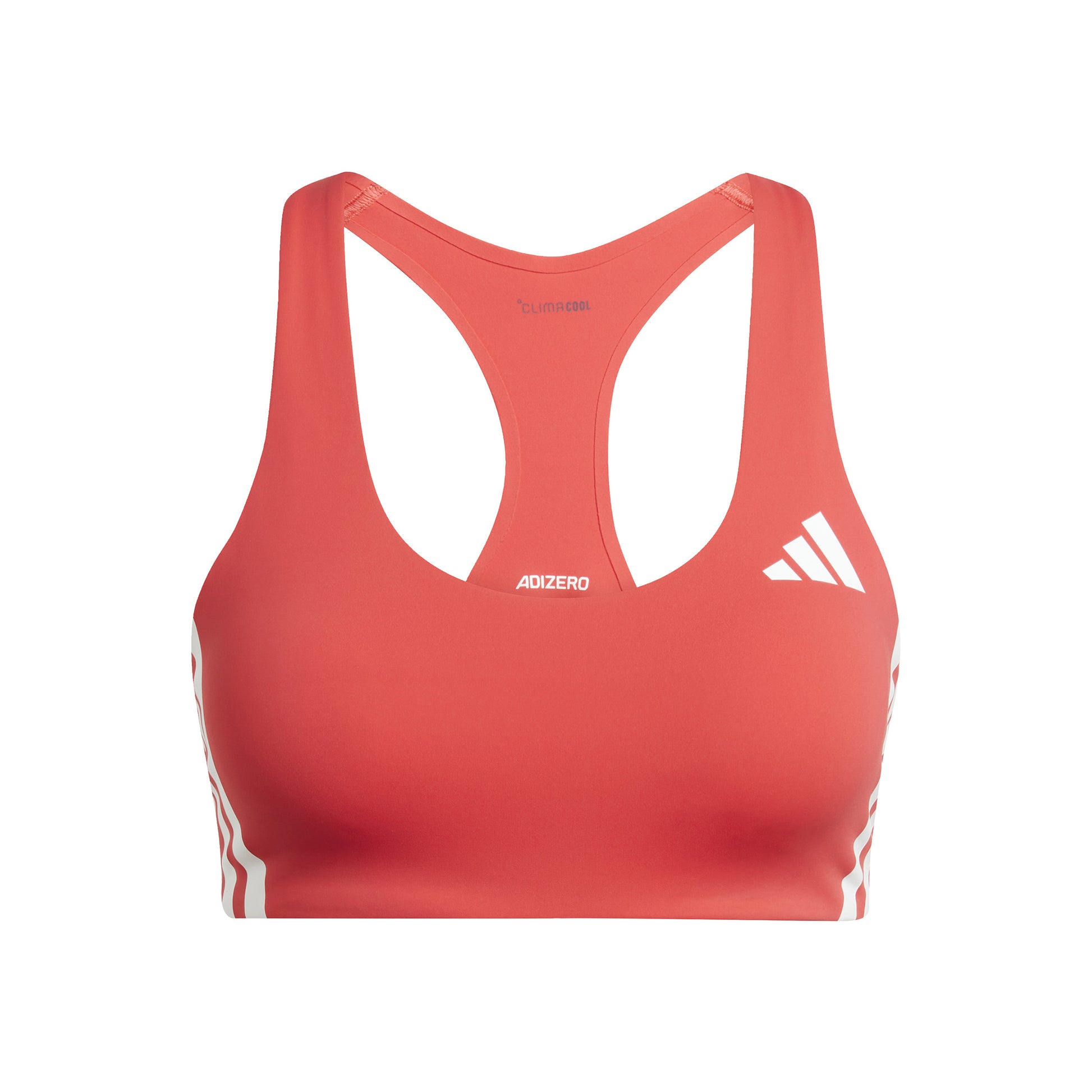 adidas Adizero Medium Support Sports Bras Women-Coral