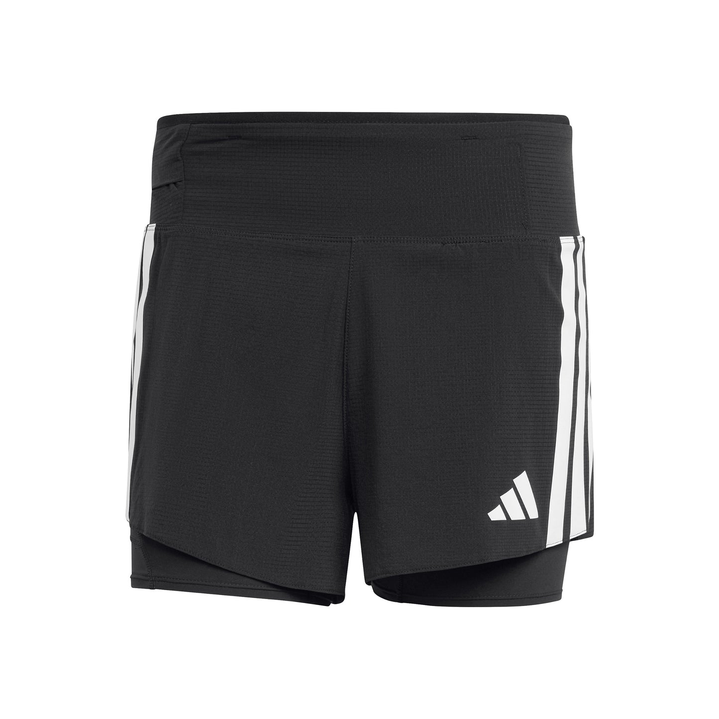 adidas Adizero 2in1 Laufshorts Herren-Schwarz,Weiß