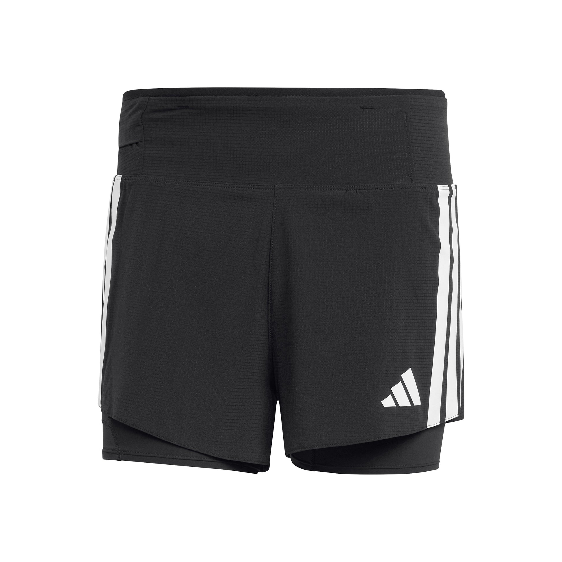 adidas Adizero 2in1 Laufshorts Herren-Schwarz,Weiß