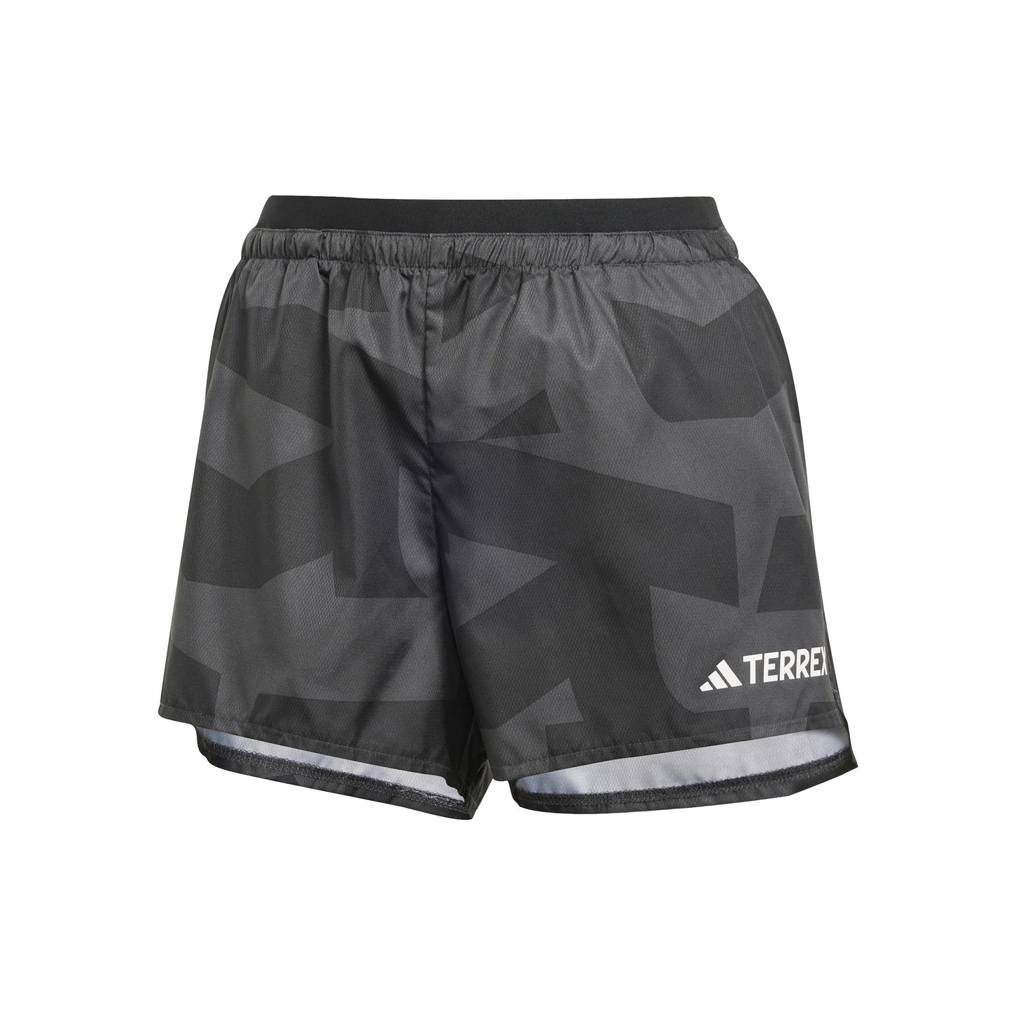 adidas Terrex MT Light 3in Running Shorts Women-Black,Grey