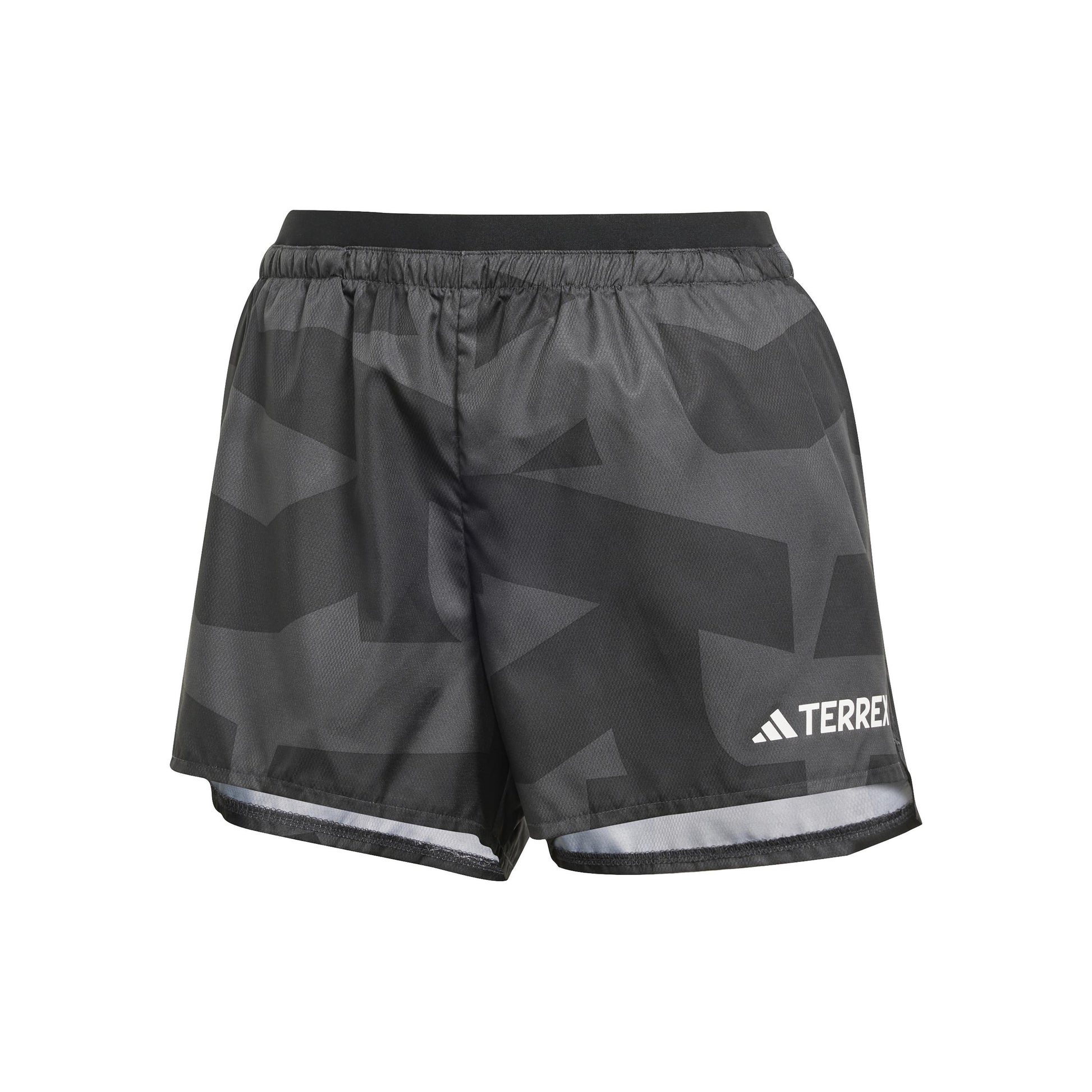 adidas Terrex MT Light 3in Running Shorts Women-Black,Grey