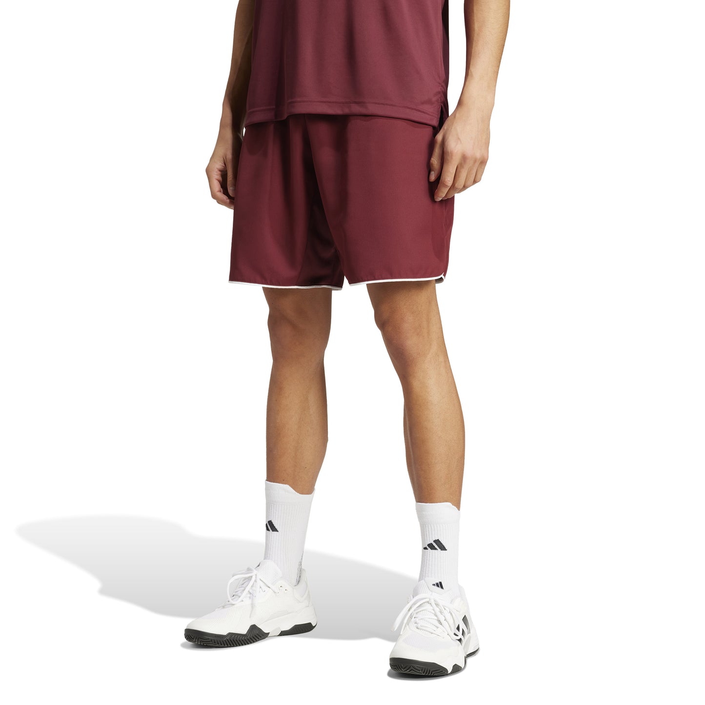 adidas Club 7in Shorts Men-Dark Red