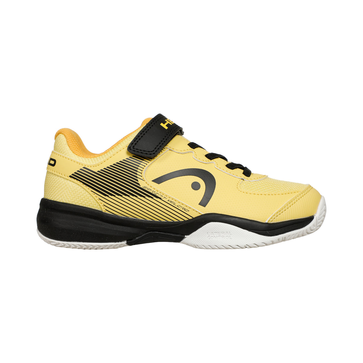 HEAD Sprint Velcro 3.0 All court shoe Kids - yellow, black
