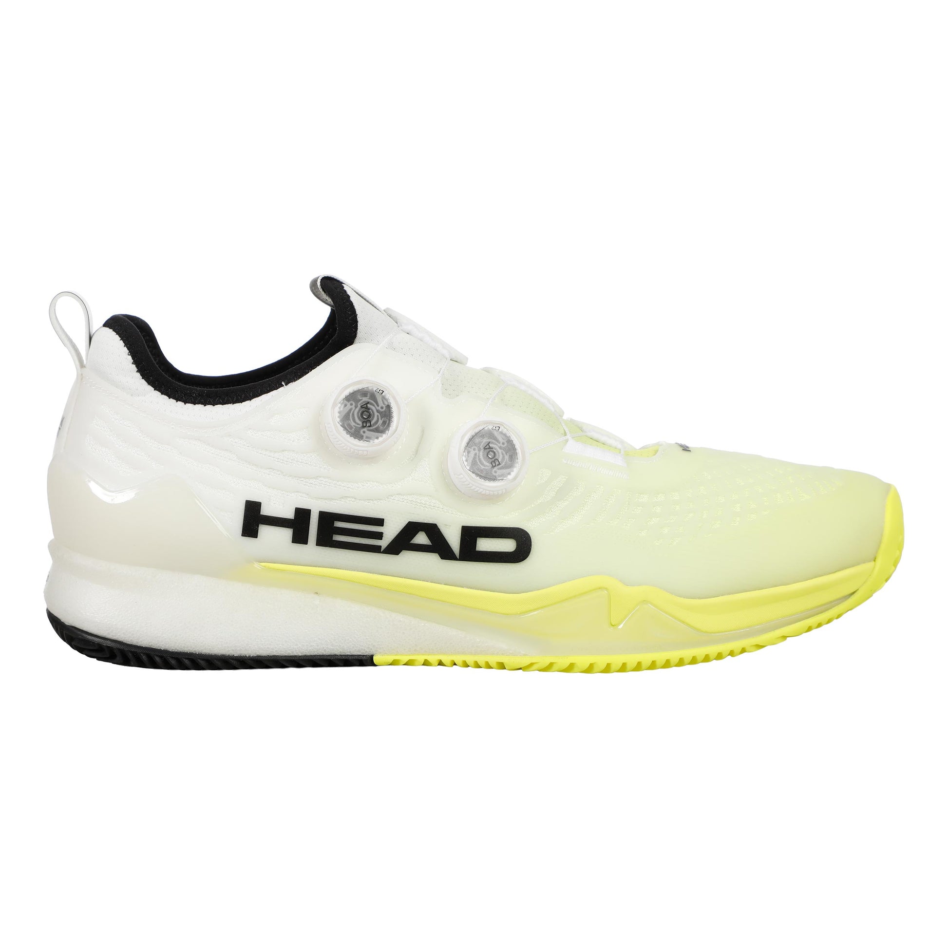 HEAD Endure Pro BOA Clay Court Shoe Men-White,Yellow