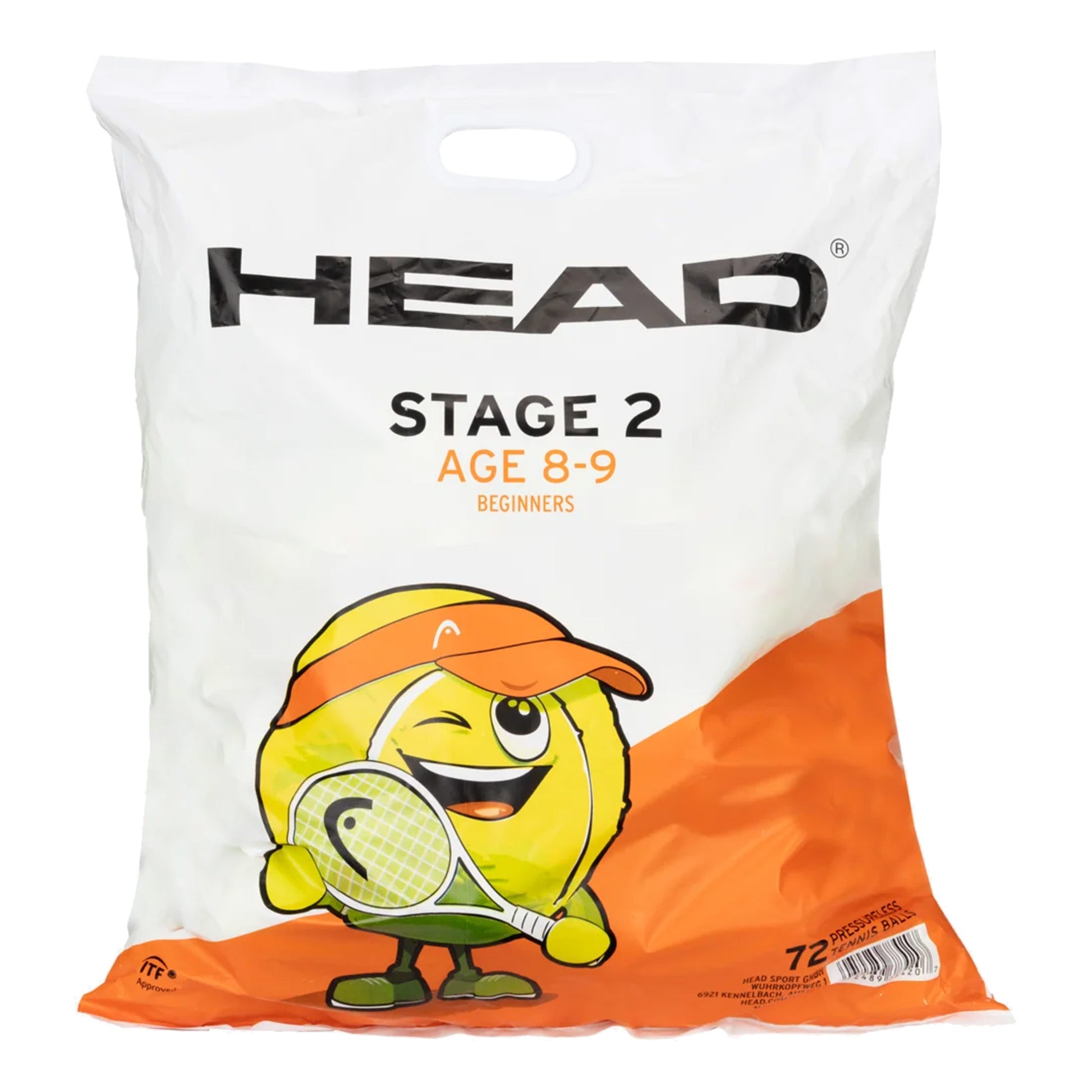HEAD Stage 2 Orange 72 Pack