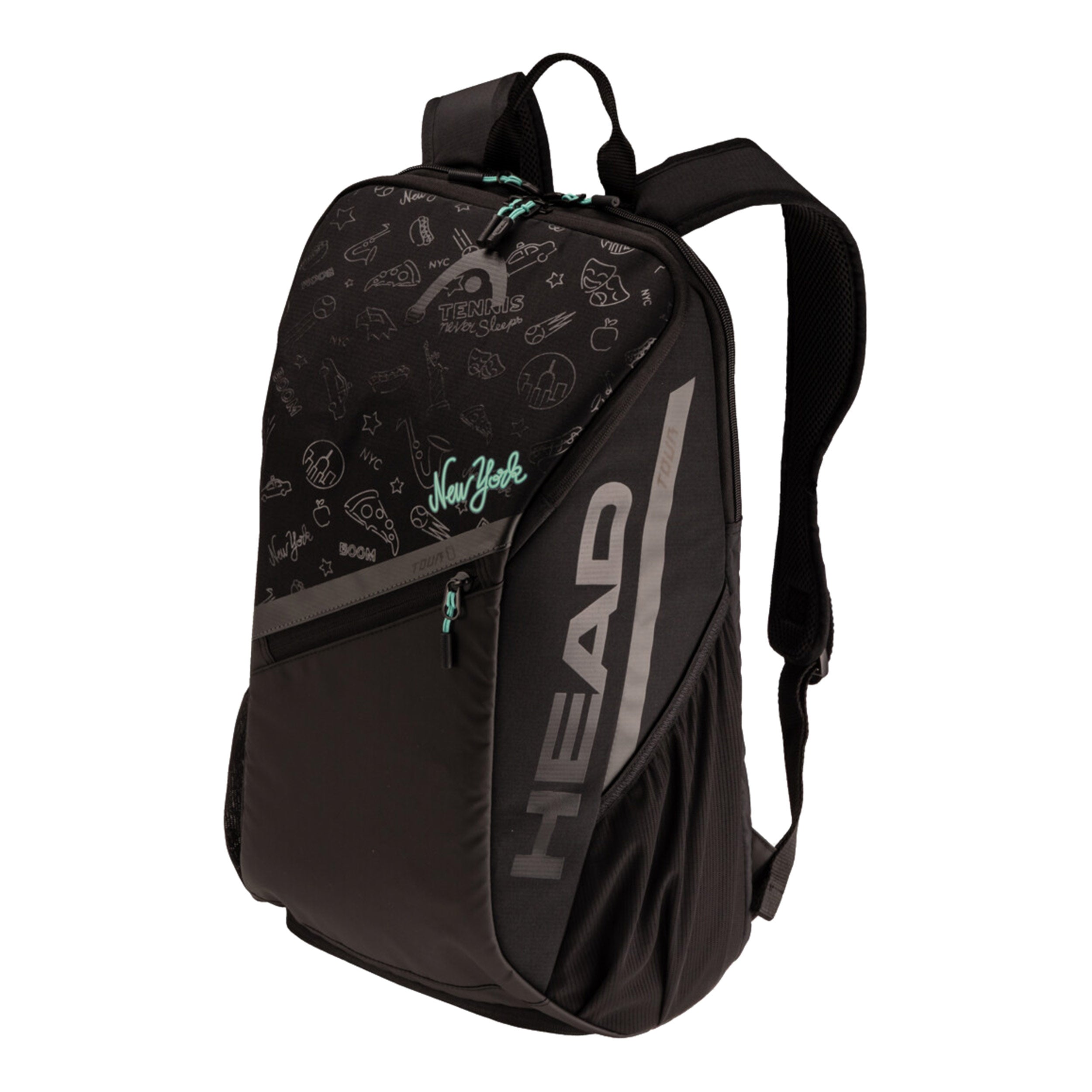 HEAD Tour Backpack-Black,Blue