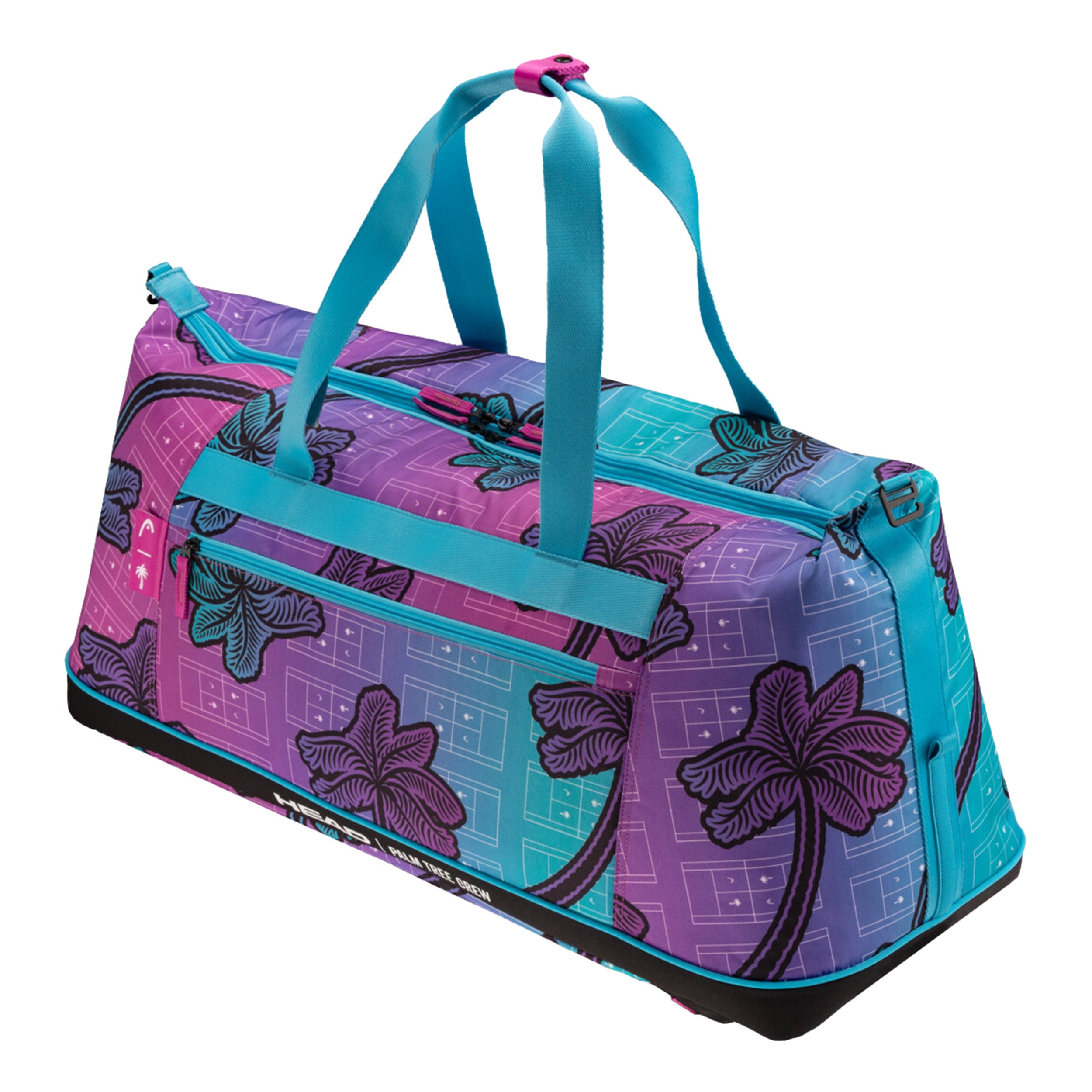 HEAD Tour Duffle Bag PTC Edition Racket Bag 9 Pack-Blue,Violet