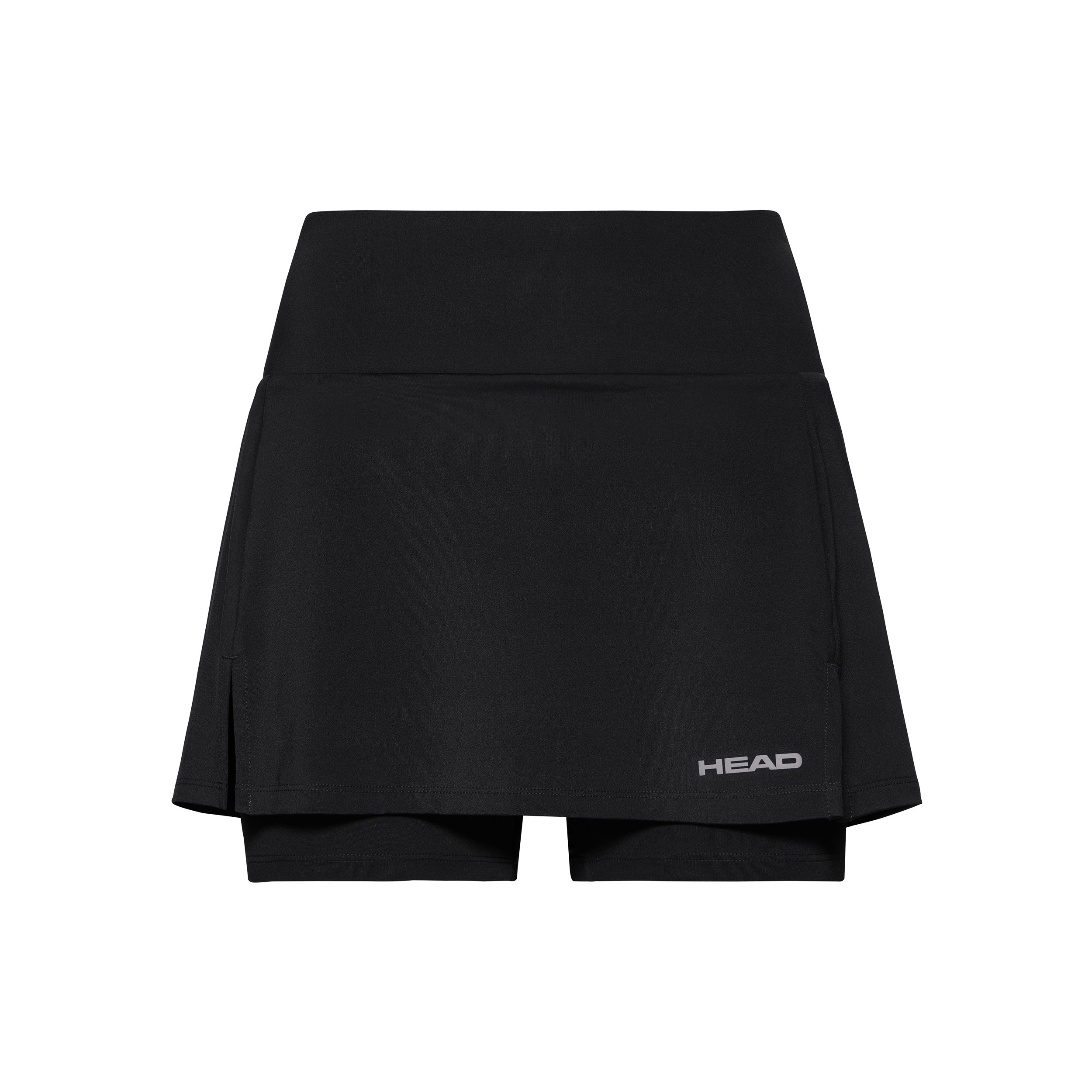 HEAD Club Basic Skirt Women-Black,Silver