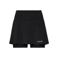 Club Basic Long Skirt Women-Black,Silver