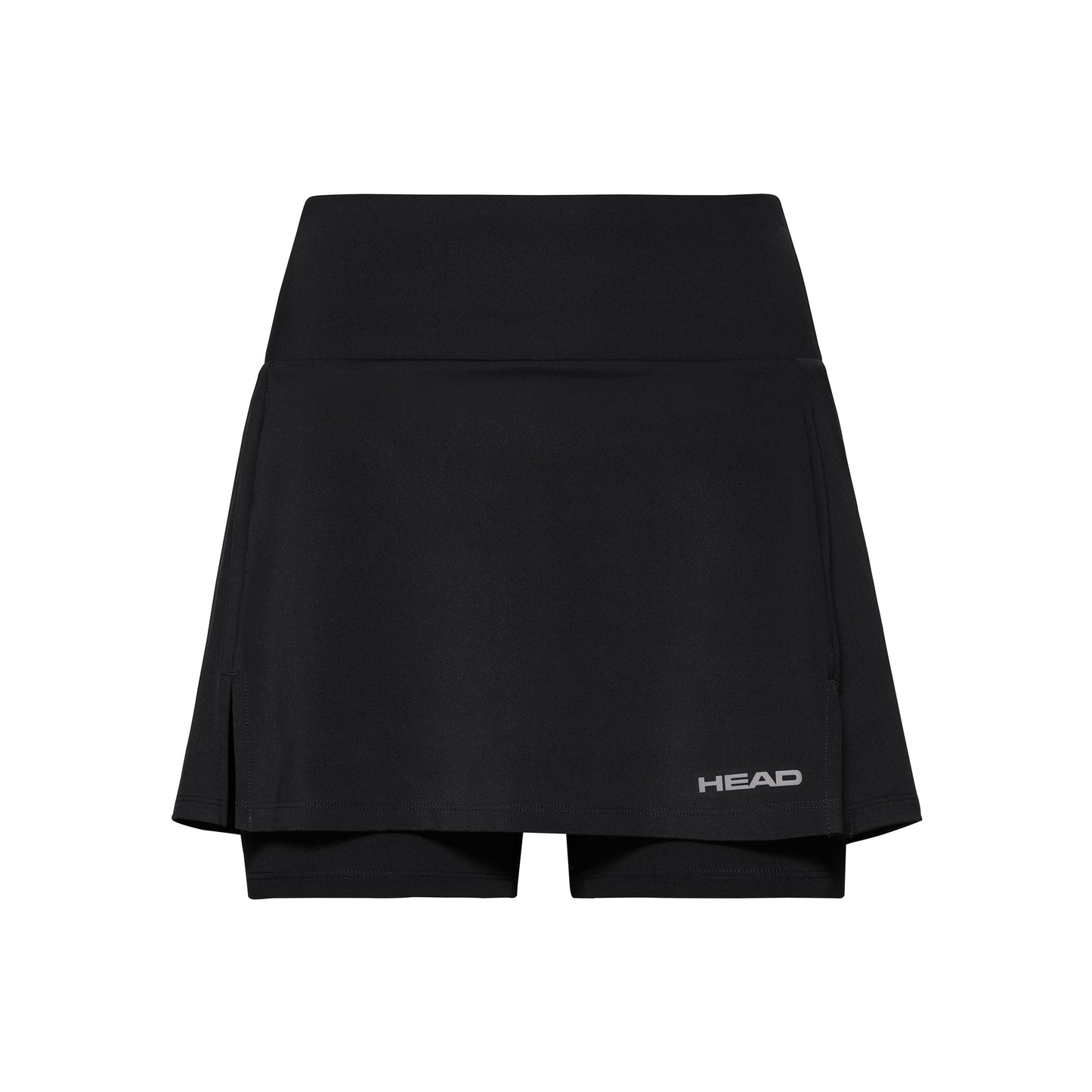 HEAD Club Basic Long Skirt Women-Black,Silver
