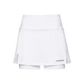 Club Basic Long Skirt Women-White,Silver
