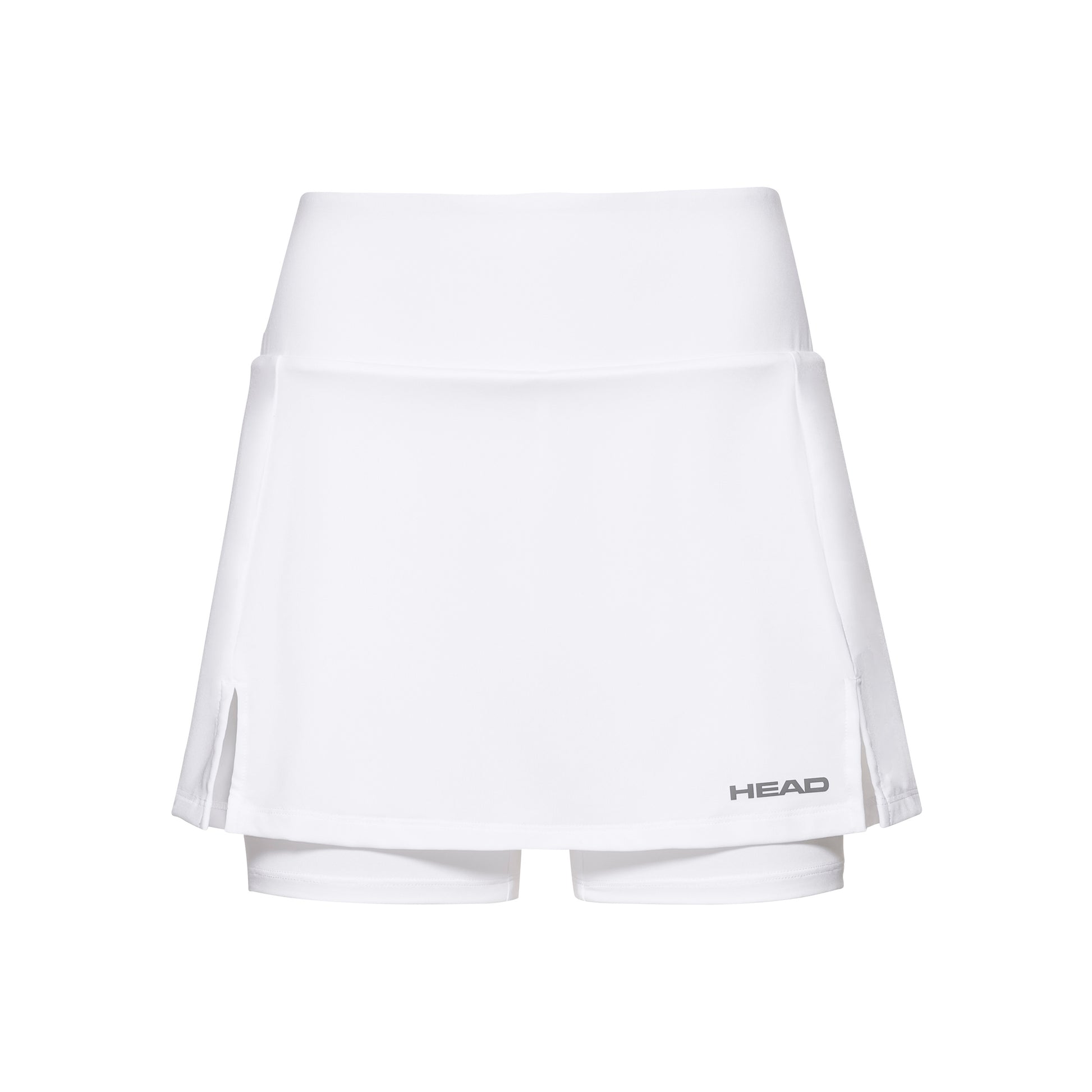 HEAD Club Basic Long Rock Damen-Weiß,Silber