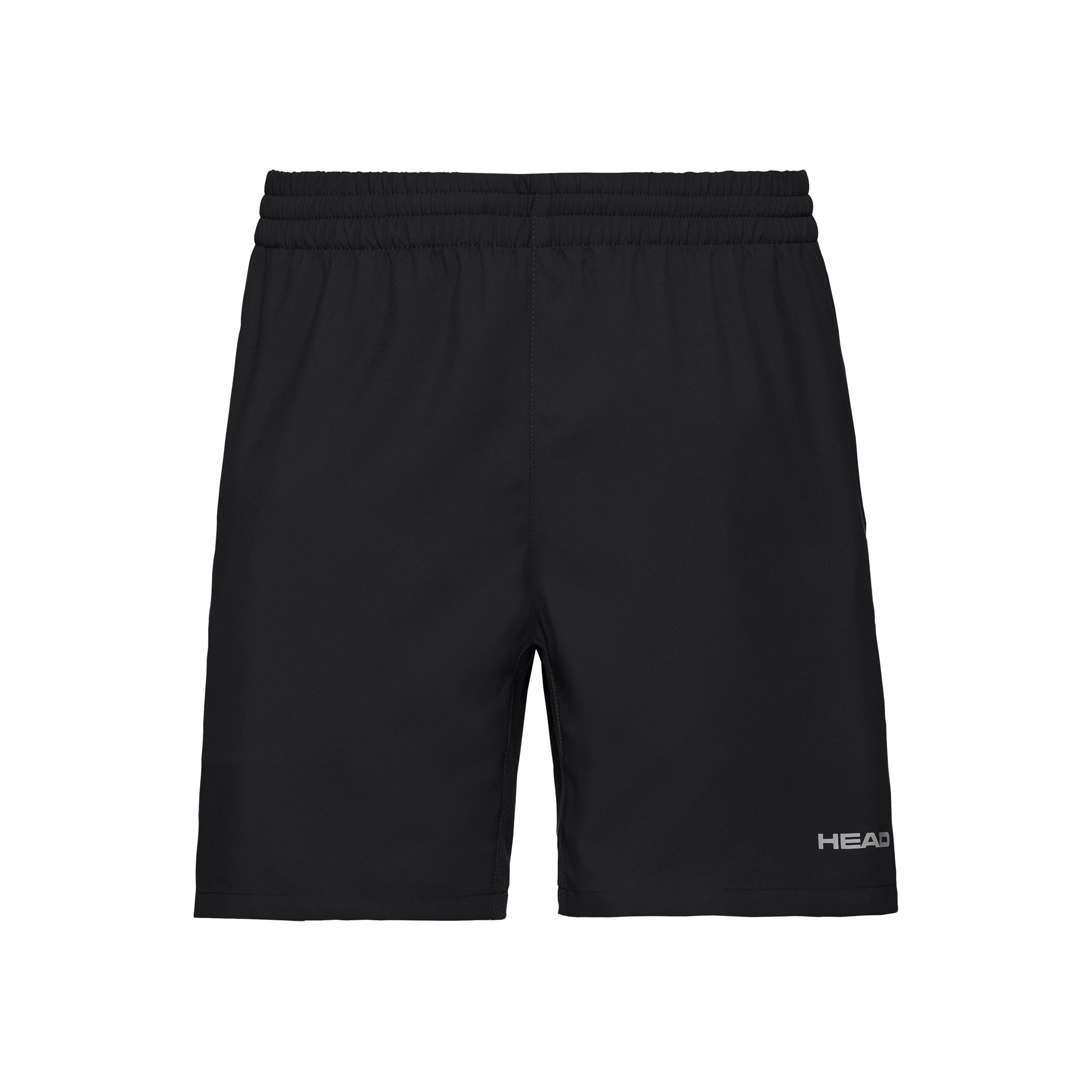 HEAD Club 7in Shorts Herren-Schwarz,Silber
