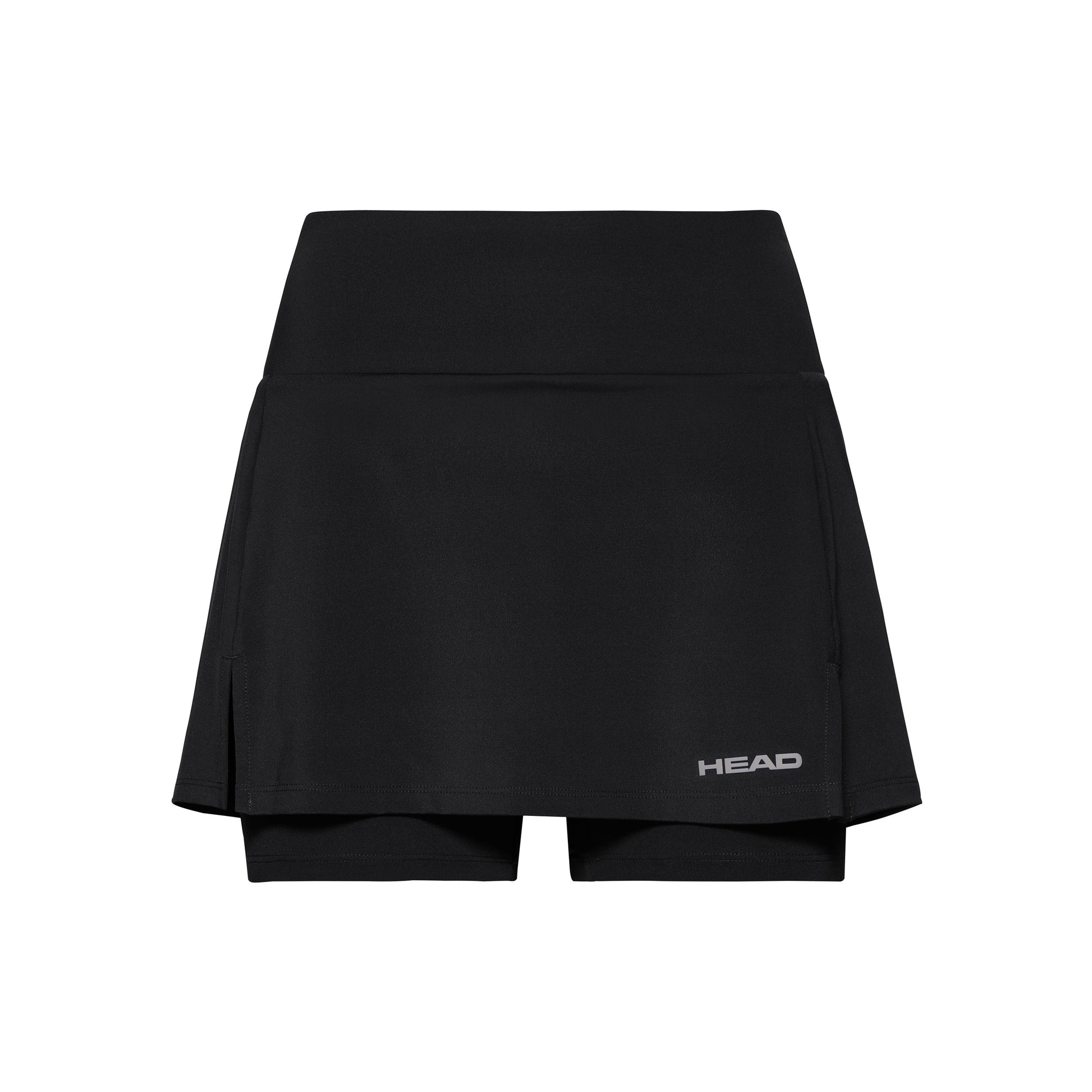 HEAD Club Basic Skirt Girls-Black,Silver